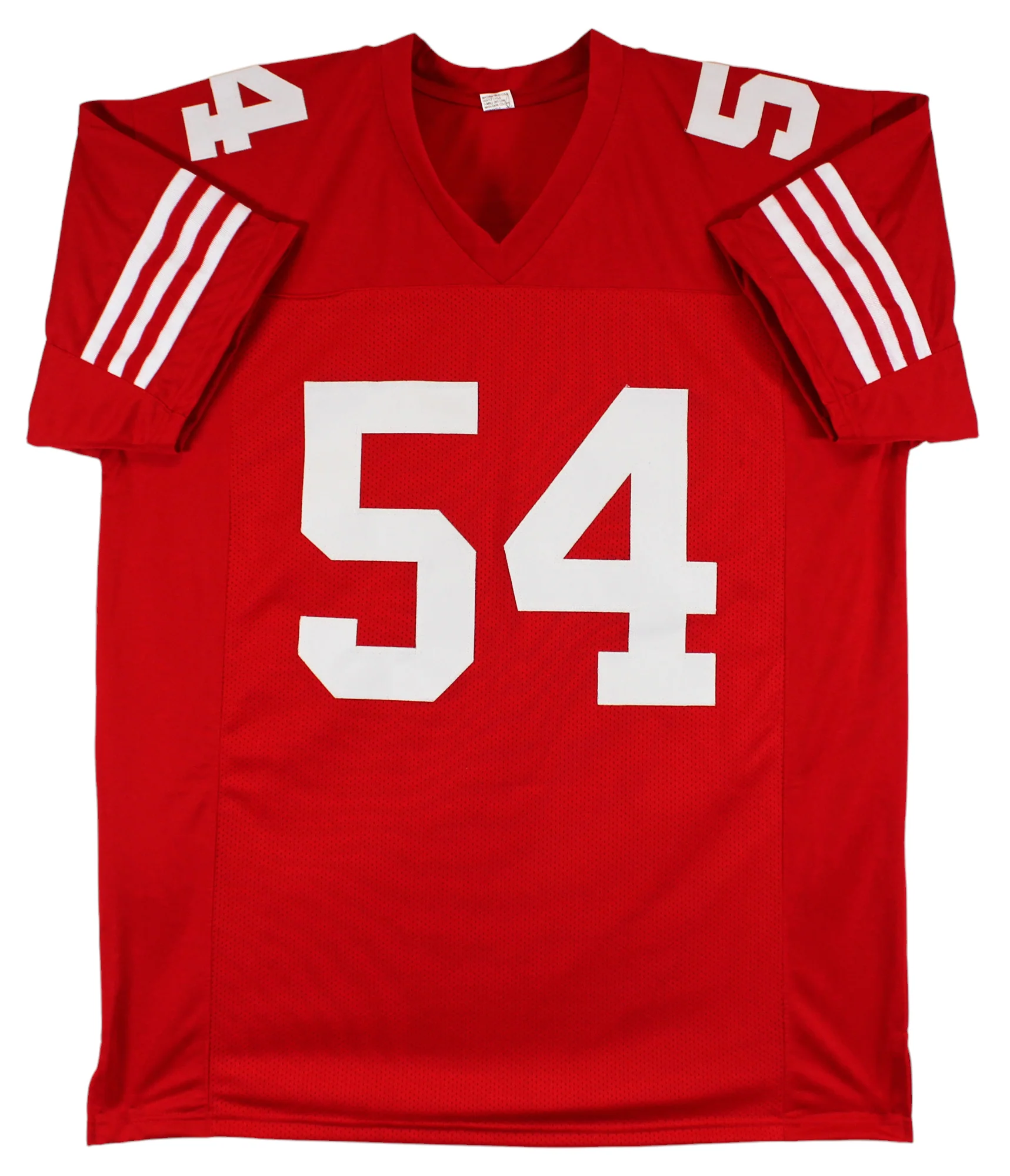 Fred Warner Authentic Signed Red Pro Style Jersey Autographed BAS - Image 4
