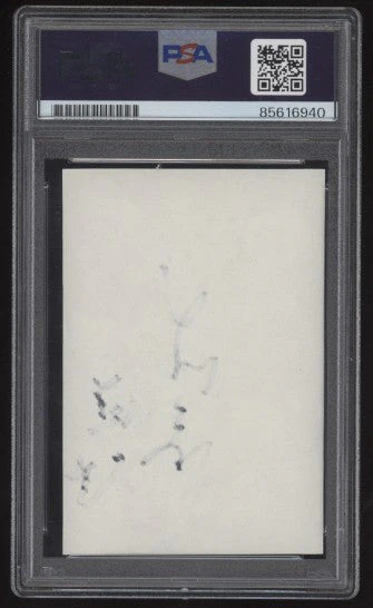 G.W. Bush/G.H.W. Bush First Pitch Print PSA/DNA Certified Authentic Auto - Image 2