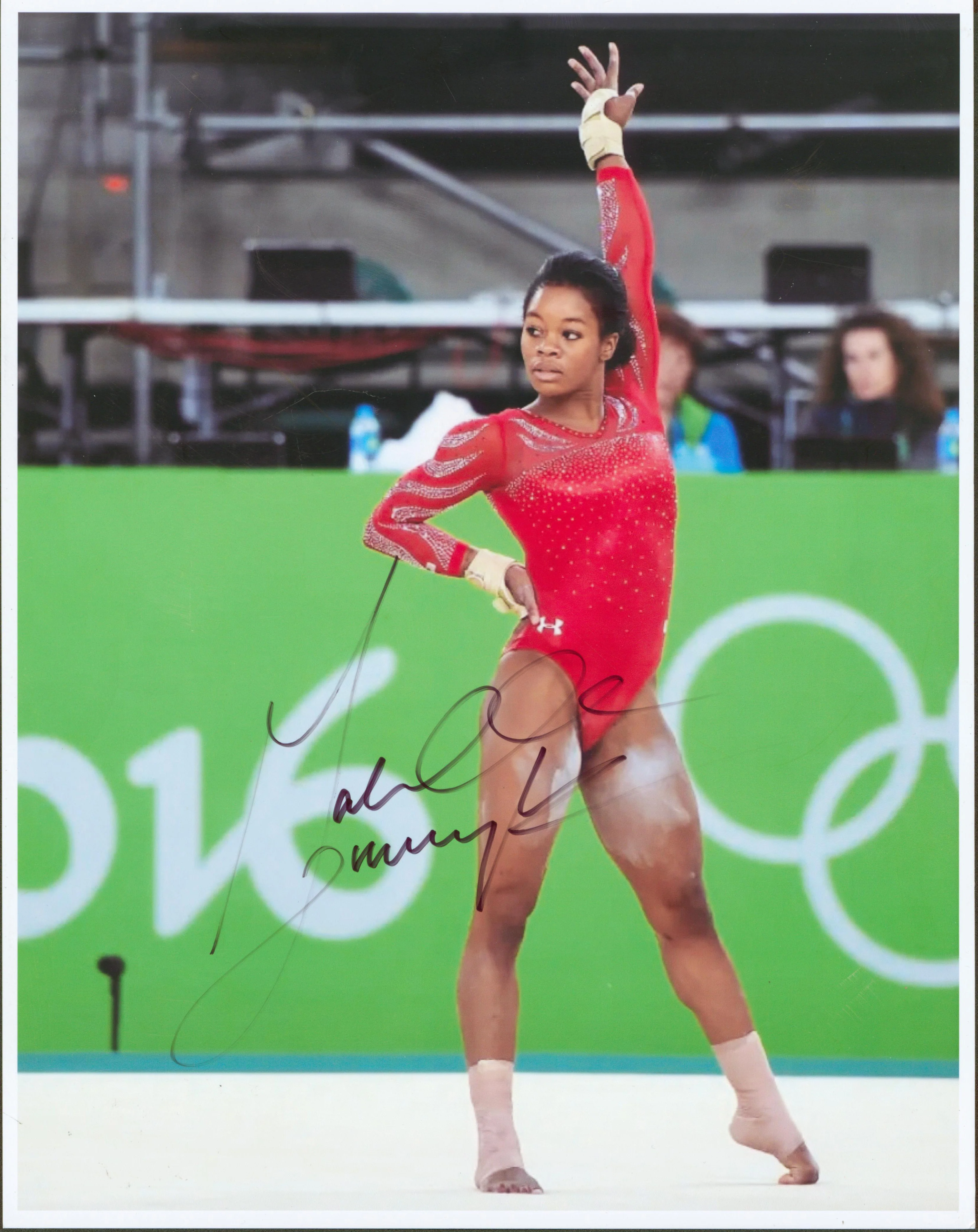 Gabby Douglas Summer Olympics Authentic Signed 11x14 Photo BAS #B91311 - Image 2