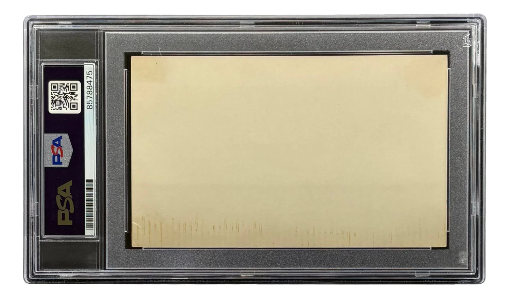 Gabby Hartnett Chicago Cubs Signed Index Card PSA/DNA - Image 2