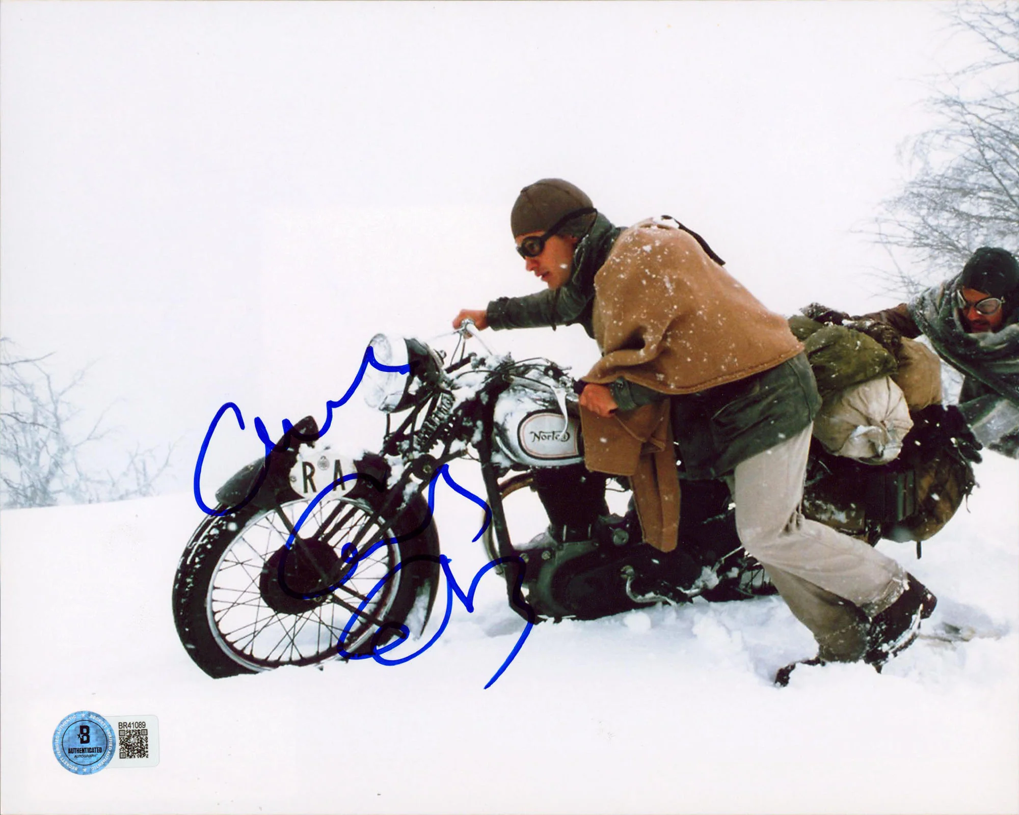 Gael Garcia Bernal The Motorcycle Diaries Signed 8x10 Vertical Photo BAS BR41089 - Image 2