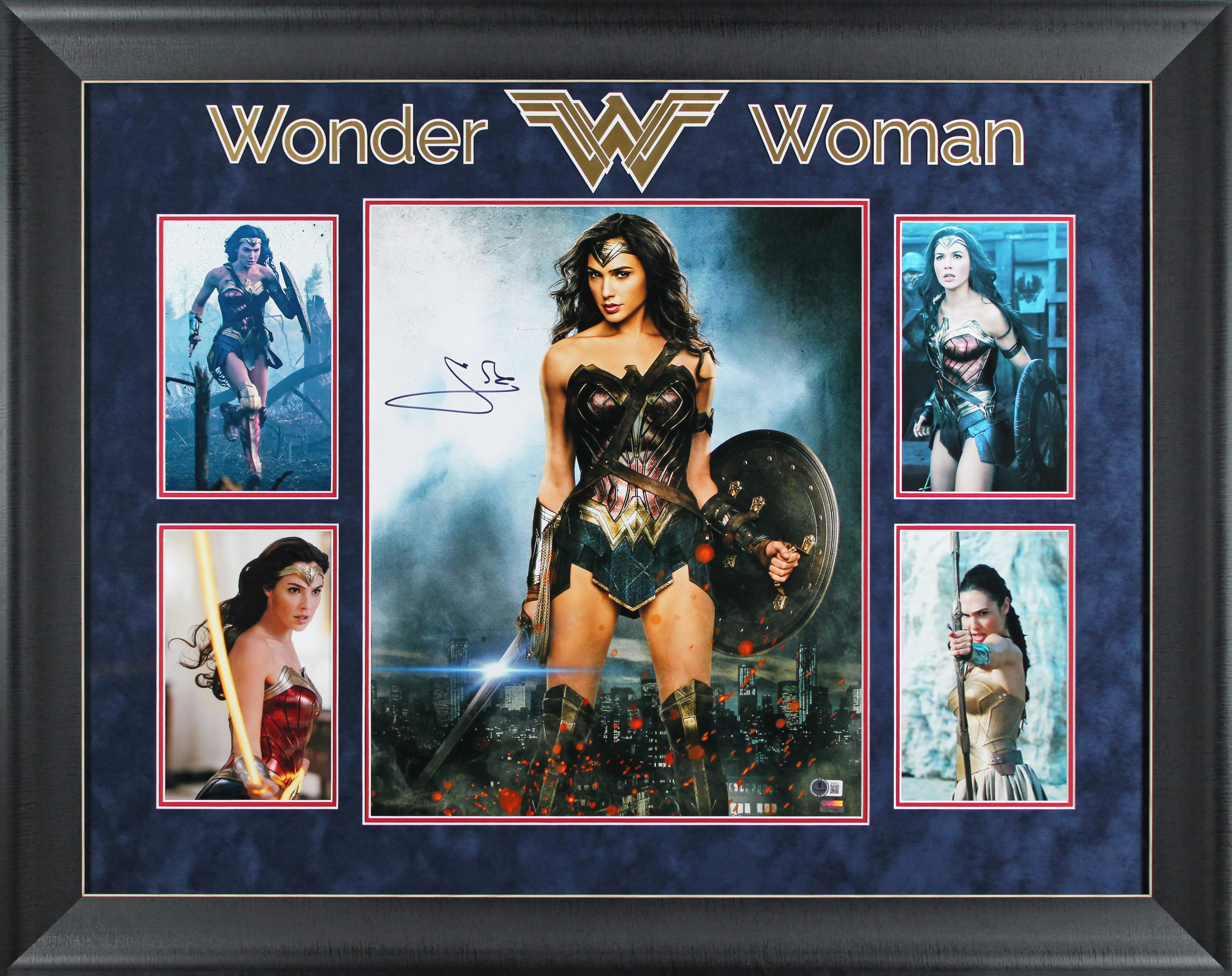 Gal Gadot Wonder Woman Authentic Signed 16x20 Framed Photo BAS #BT57812 - Image 2