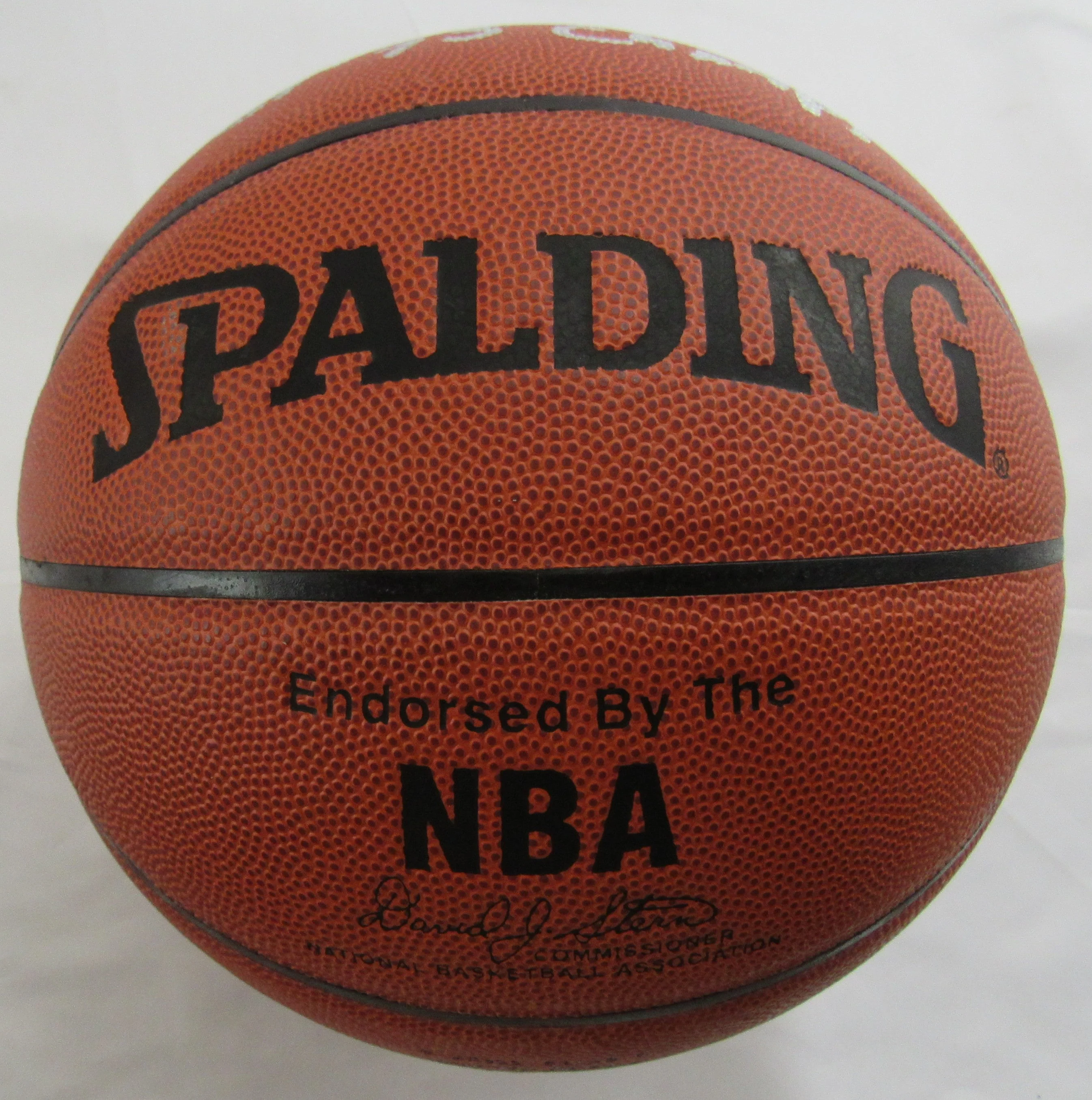 Dick Barnett Signed Auto Spalding Basketball JSA CM07457 - Image 3