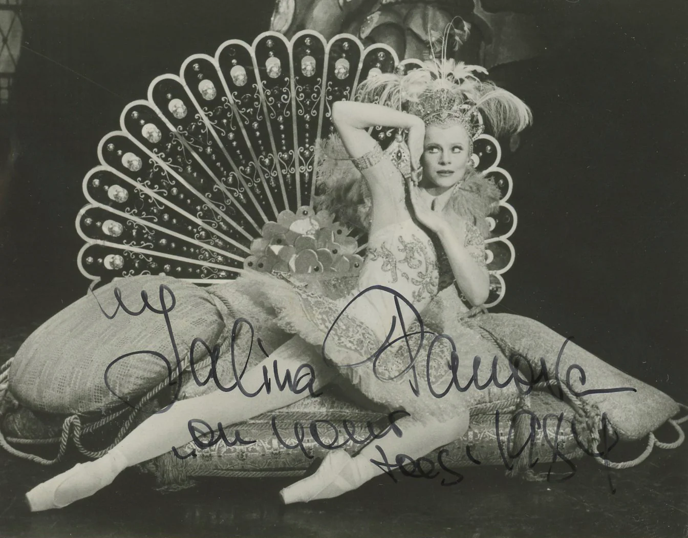 Galina Panova The Soldier's Tale Authentic Signed 4.5x3.5 Photo JSA #AX48166 - Image 2