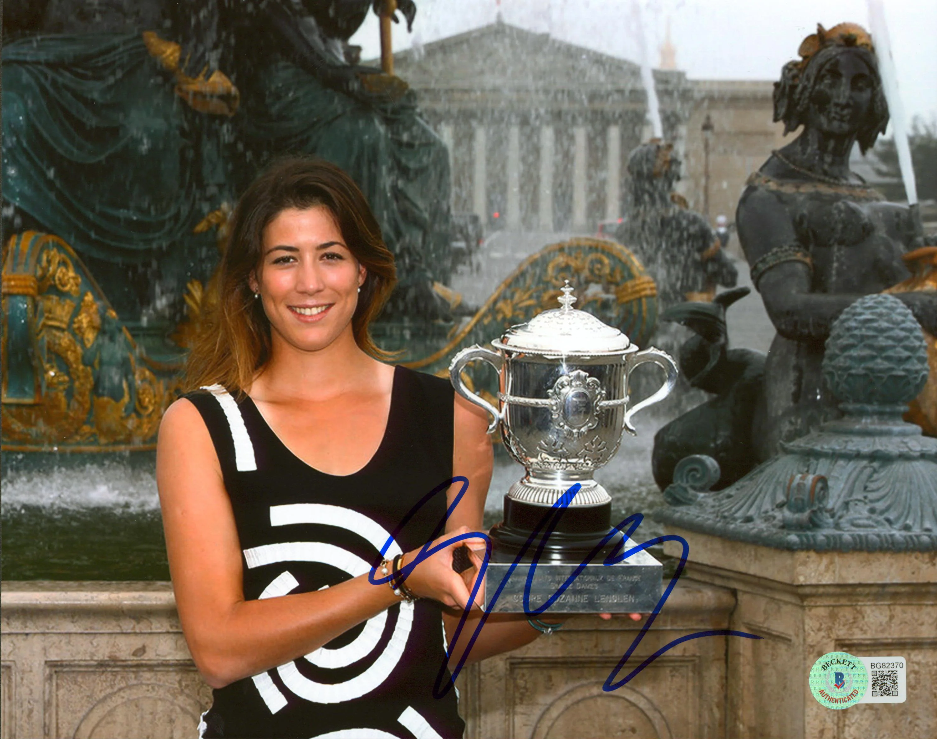 Garbine Muguruza Authentic Signed 8x10 Photo Autographed BAS #BG82370