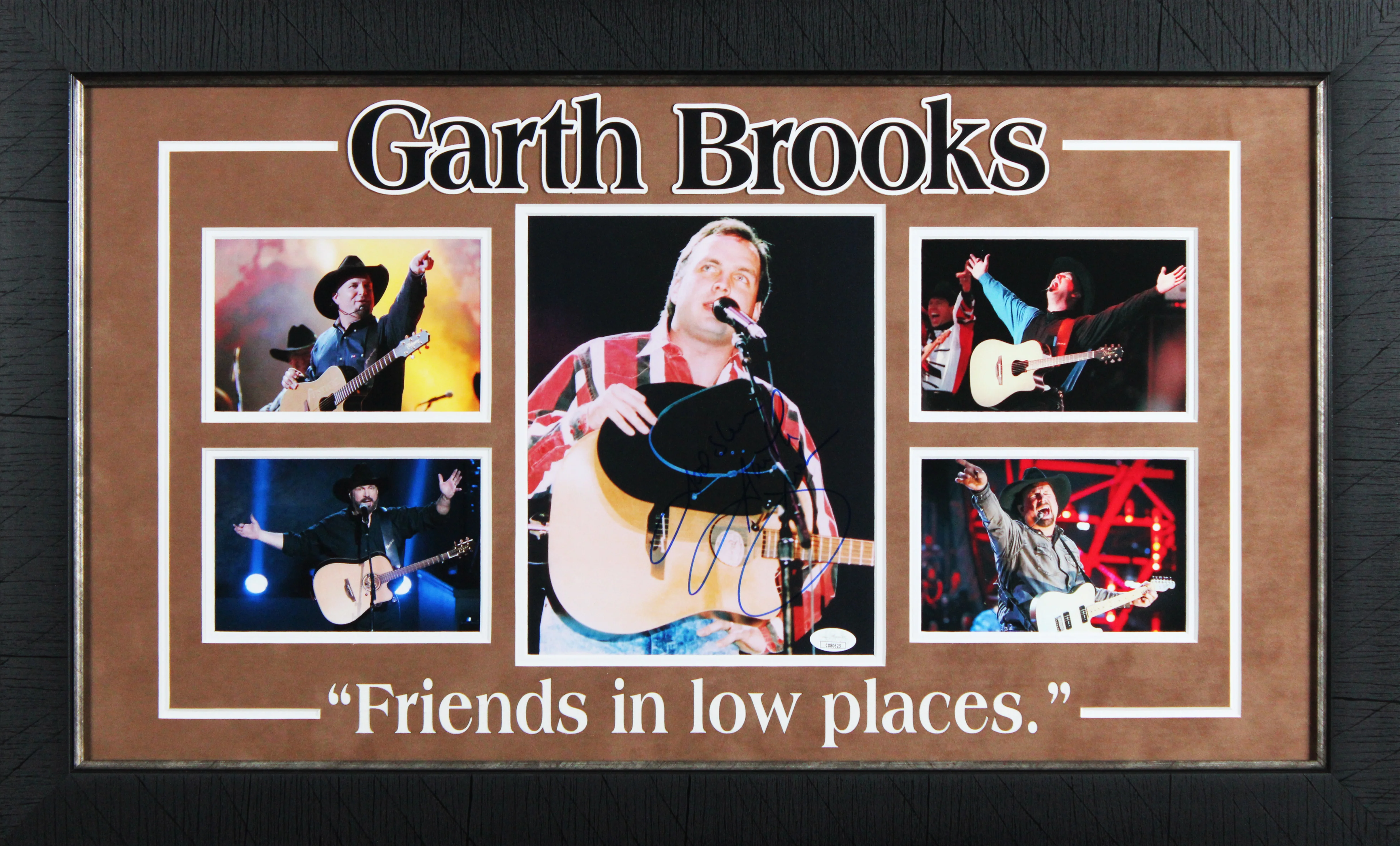 Garth Brooks Authentic Signed 8x10 Framed Photo Autographed JSA #CD80625