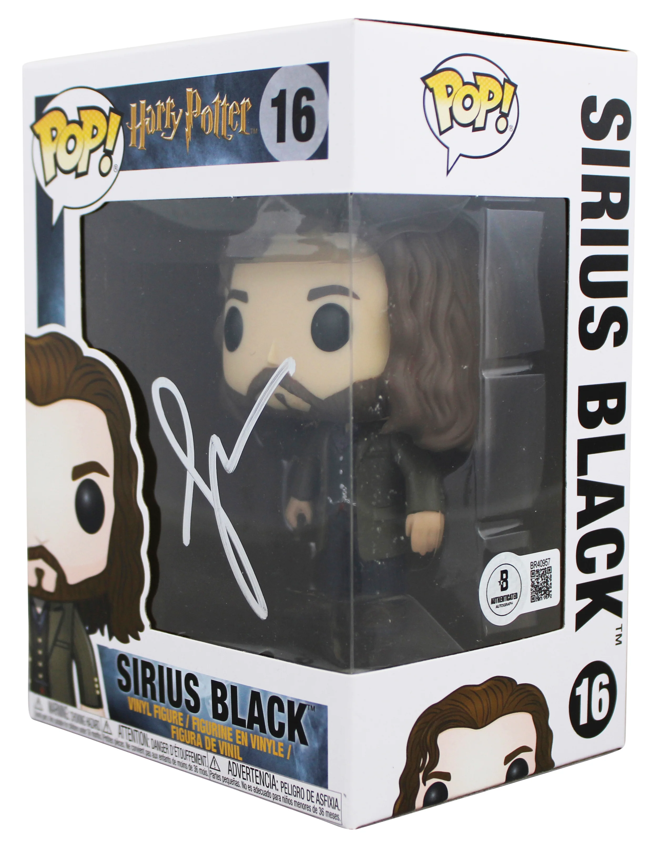 Gary Oldman Harry Potter Signed Sirius Black #16 Funko Pop Figure BAS #BR40957 - Image 3