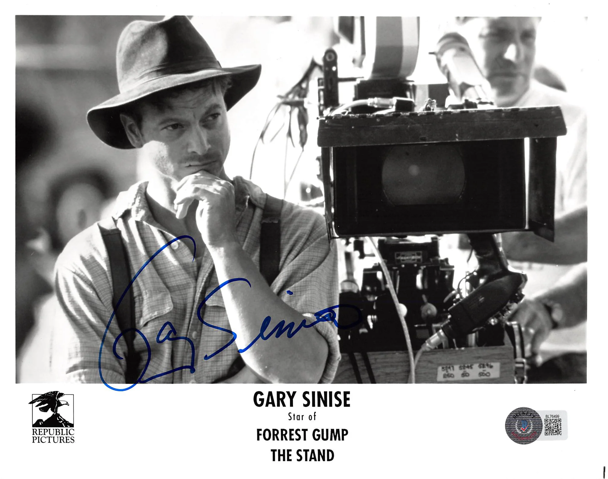 Gary Sinise Forrest Gump Authentic Signed 8x10 Photo Autographed BAS #BL76499
