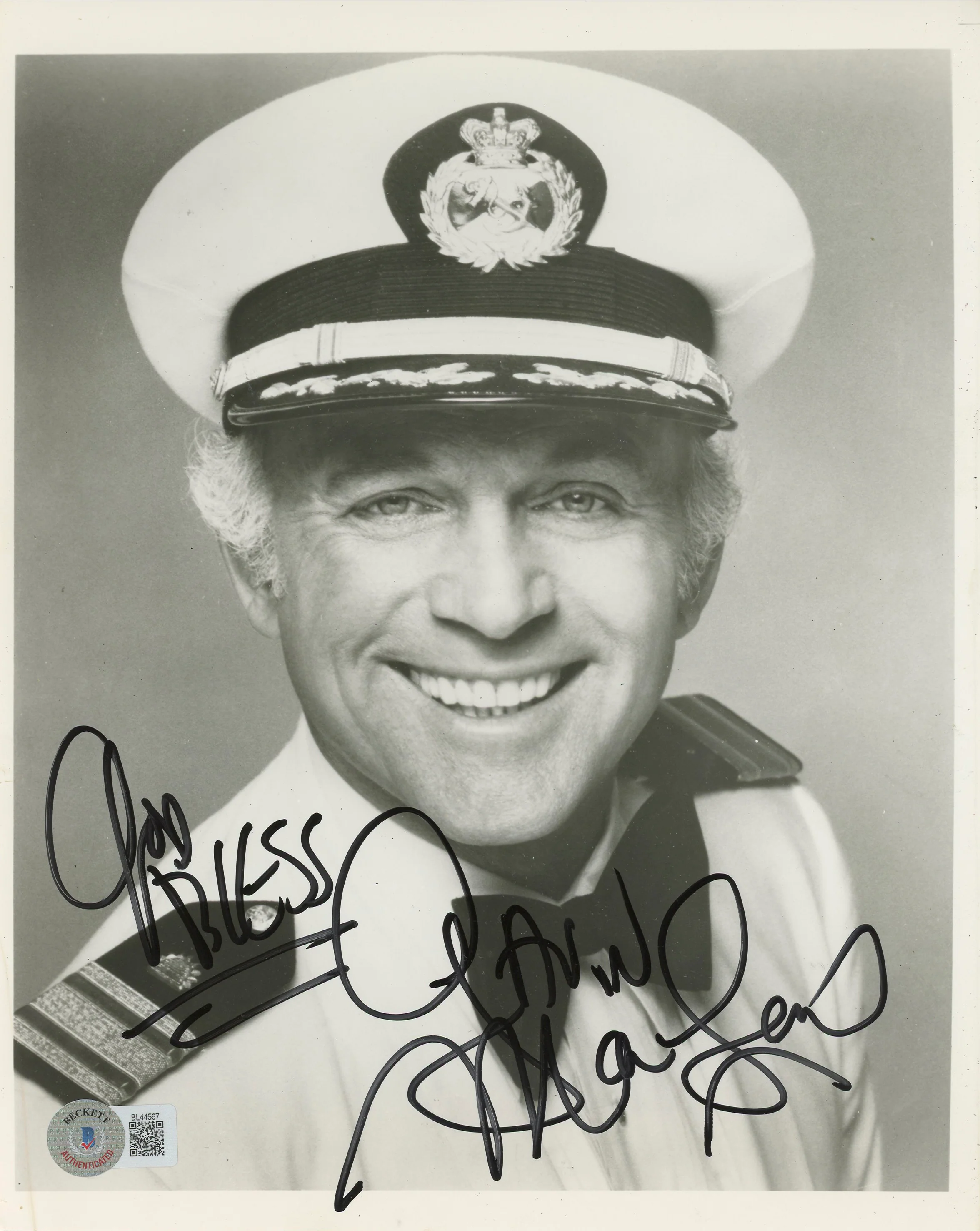 Gavin MacLeod The Mary Tyler Moore Show Authentic Signed 8x10 Photo BAS #BL44567 - Image 2