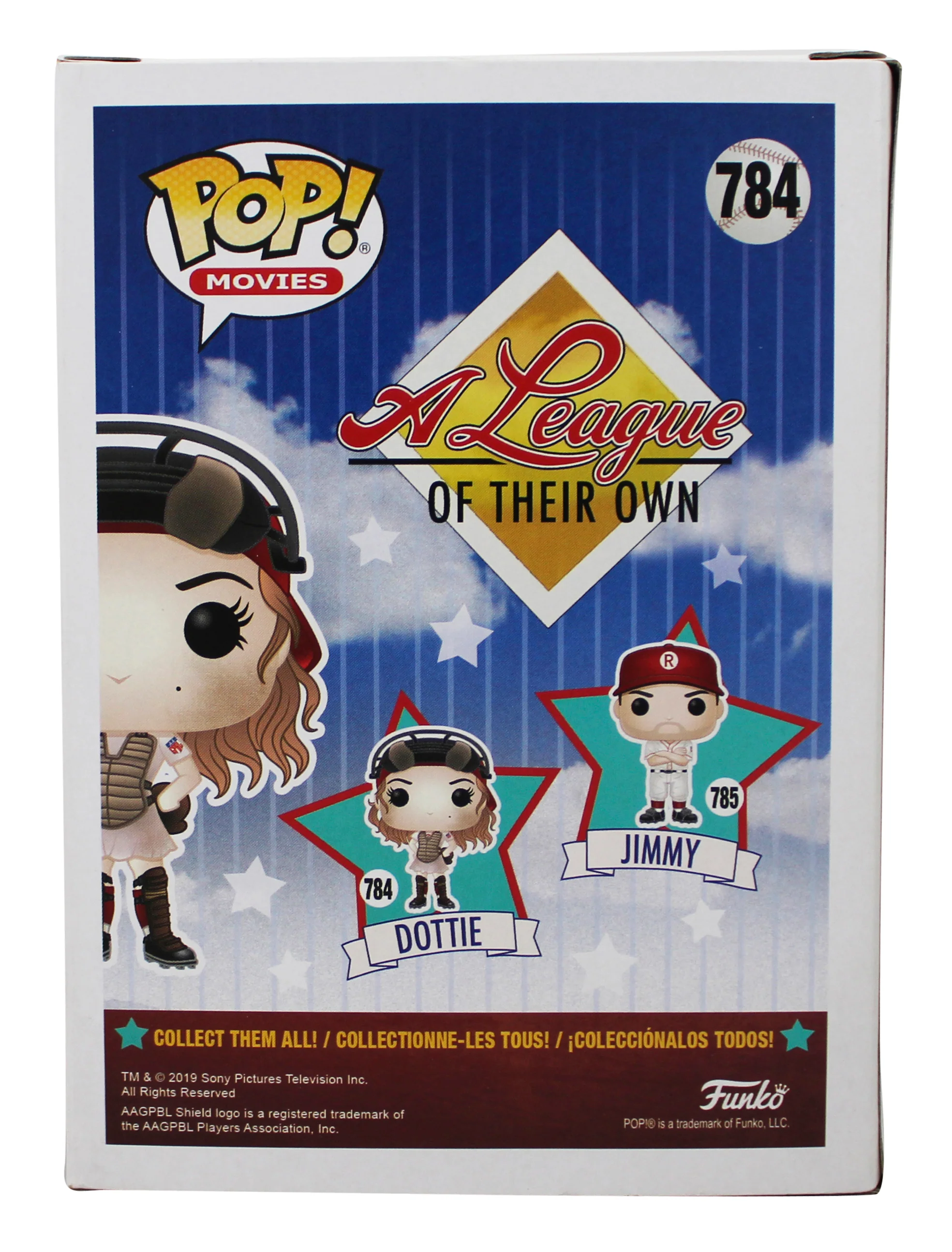 Geena Davis A League Of Their Own Signed Dottie #784 Funko Pop Vinyl Figure JSA - Image 6