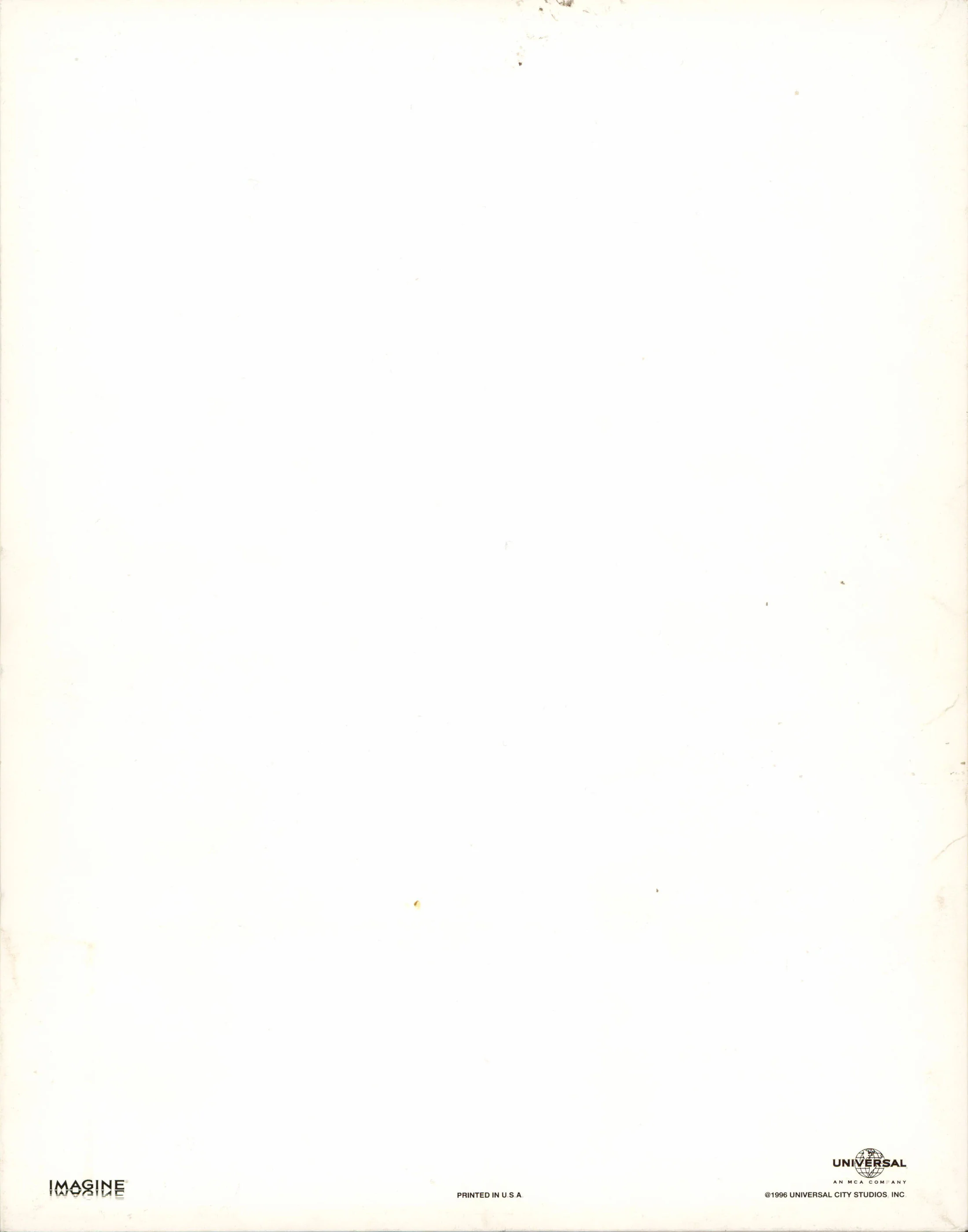 Gene Hackman & Chris O'Donnell The Chamber Authentic Signed Folder PSA I85670 - Image 3