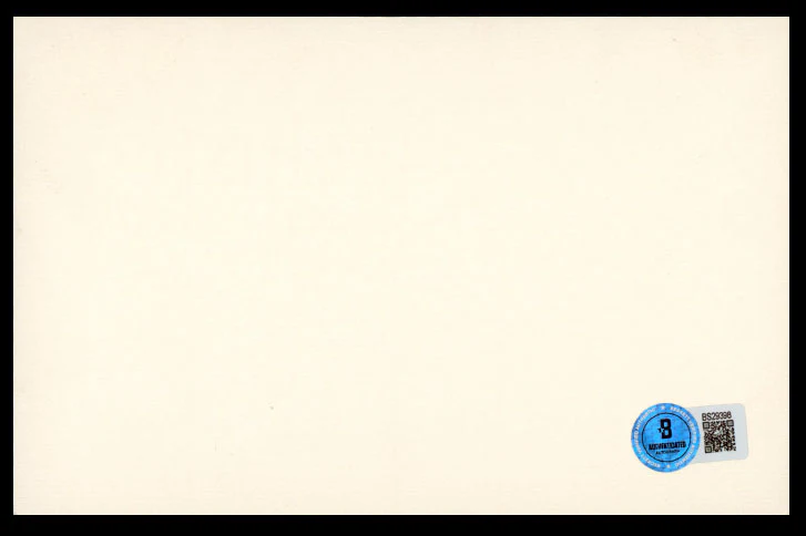 Geoffrey Rush Pirates Of The Caribbean Authentic Signed 4.5x7 Note BAS #BS29398 - Image 3