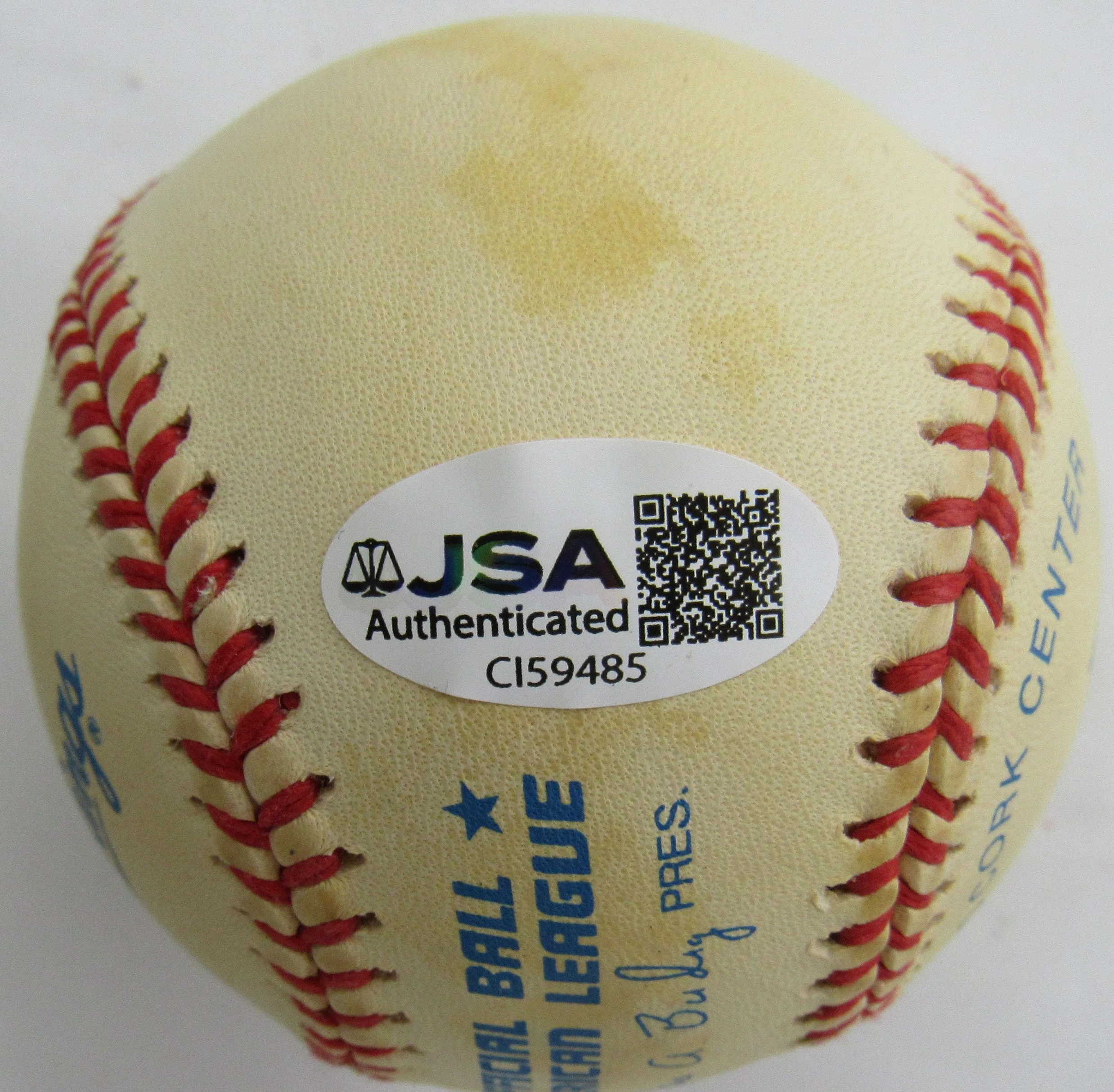 Harmon Killebrew Signed Auto Baseball JSA CI59485 - Image 2