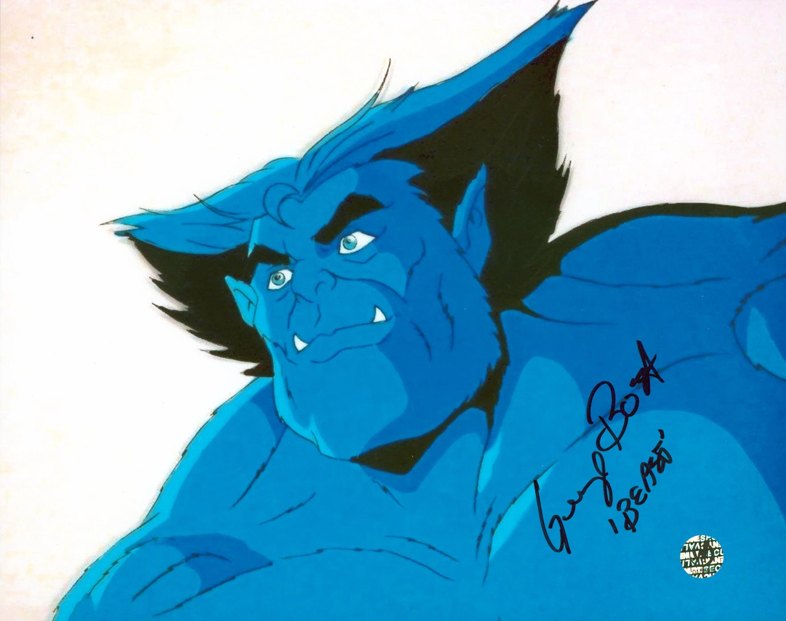 George Buza X-Men The Animated Series "Beast" Signed 8x10 Photo Wizard World - Image 2