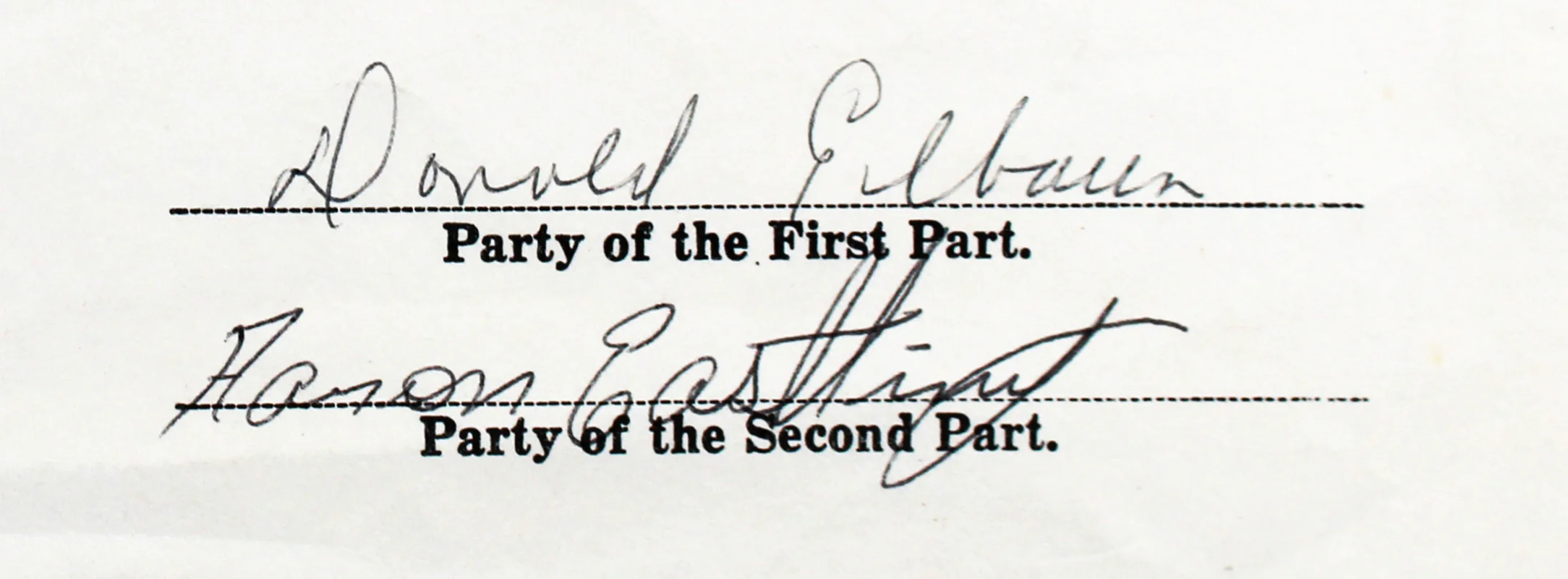 George Foreman & Aaron Eastling Signed 8.5x14 1970 2 Page Fight Contract BAS - Image 4