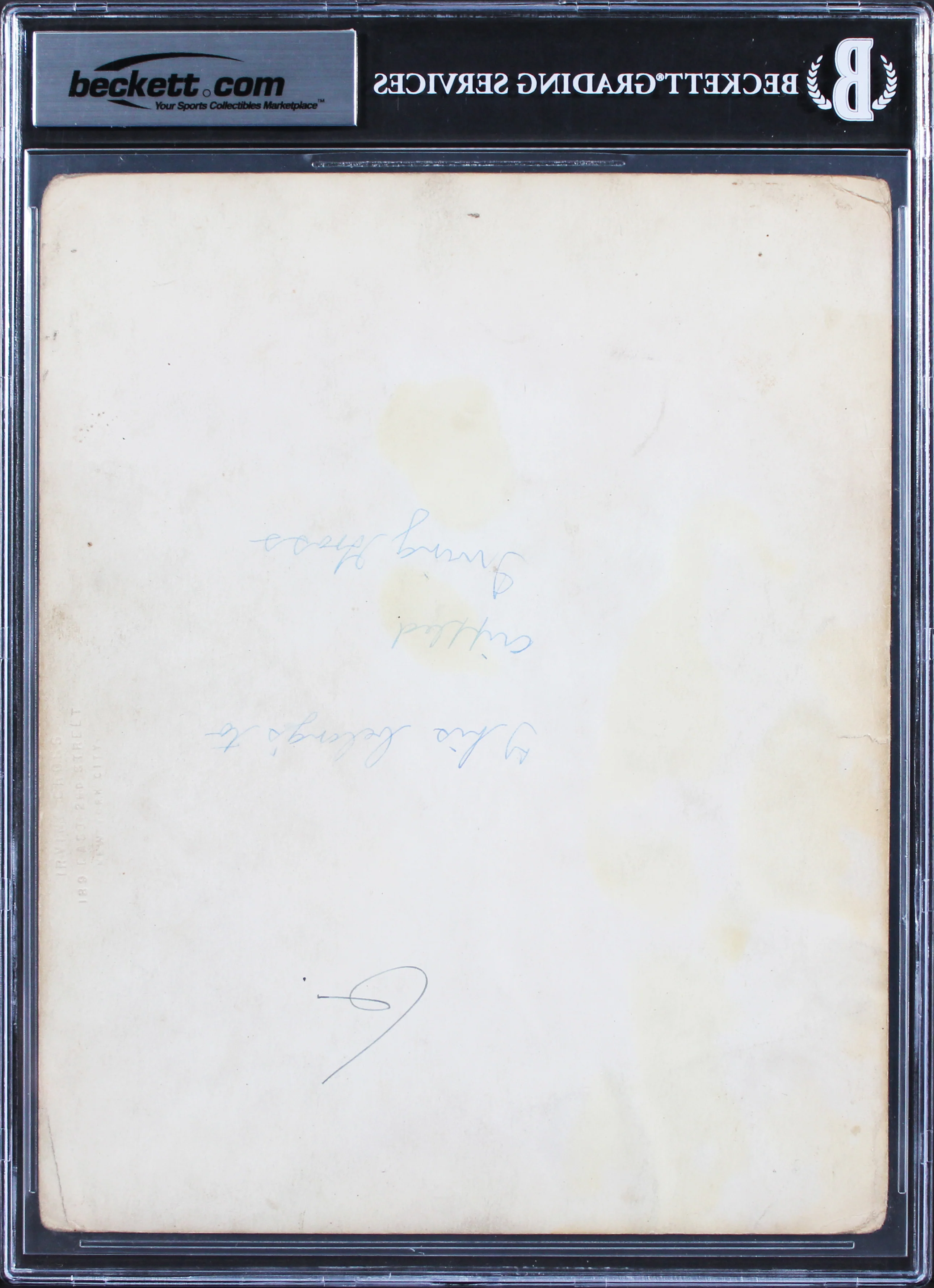 George Gershwin Signed 8x10 Black & White Gelatin Silver Print Photo BAS Slabbed - Image 3