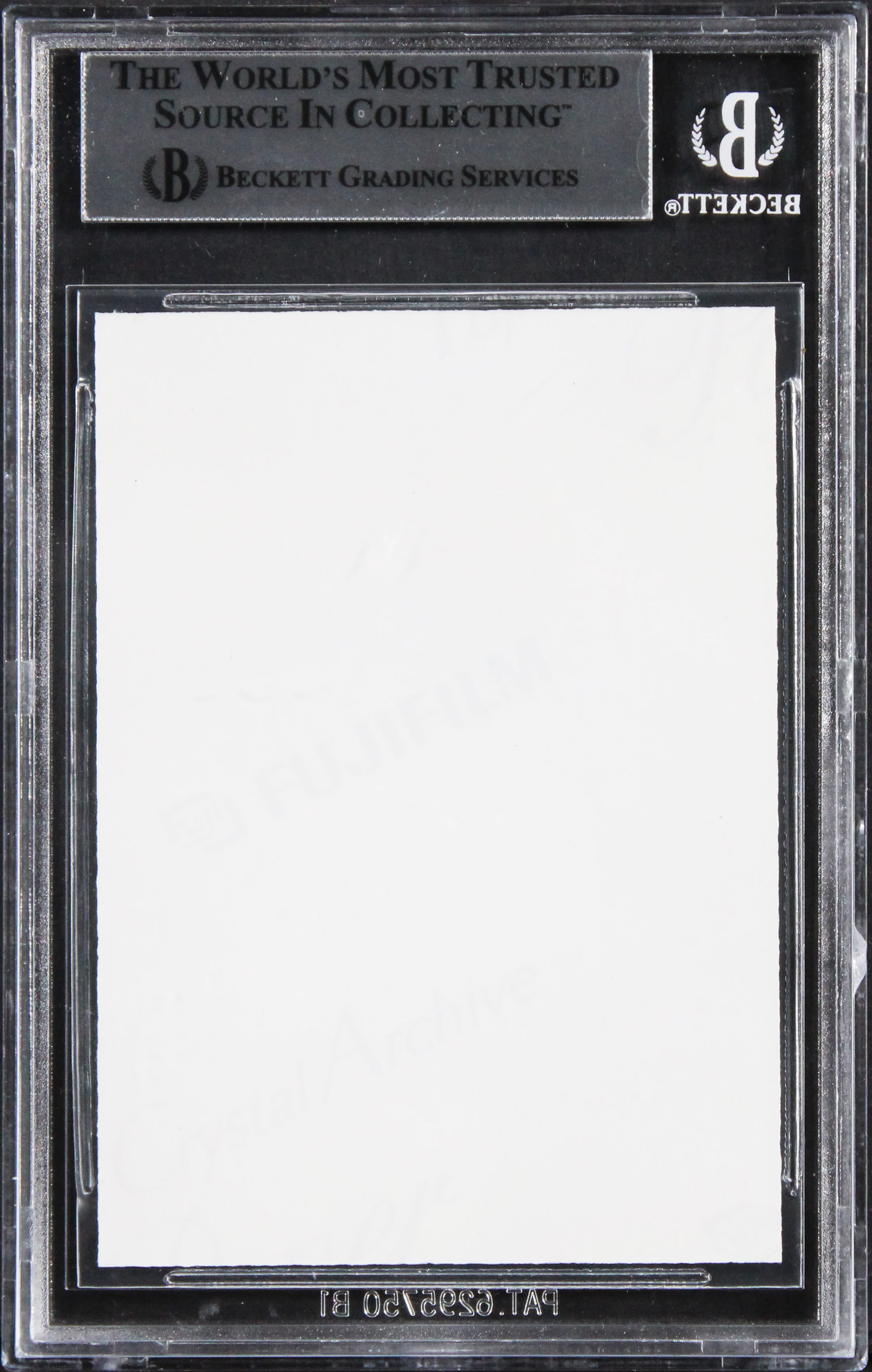 George Roubicek Star Wars Authentic Signed Custom Trading Card BAS Slabbed - Image 3