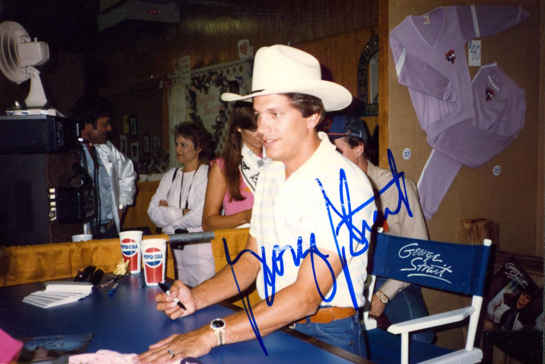 George Strait Country Musician Authentic Signed 4x6 Type 1 Photo JSA #CJ41552 - Image 2