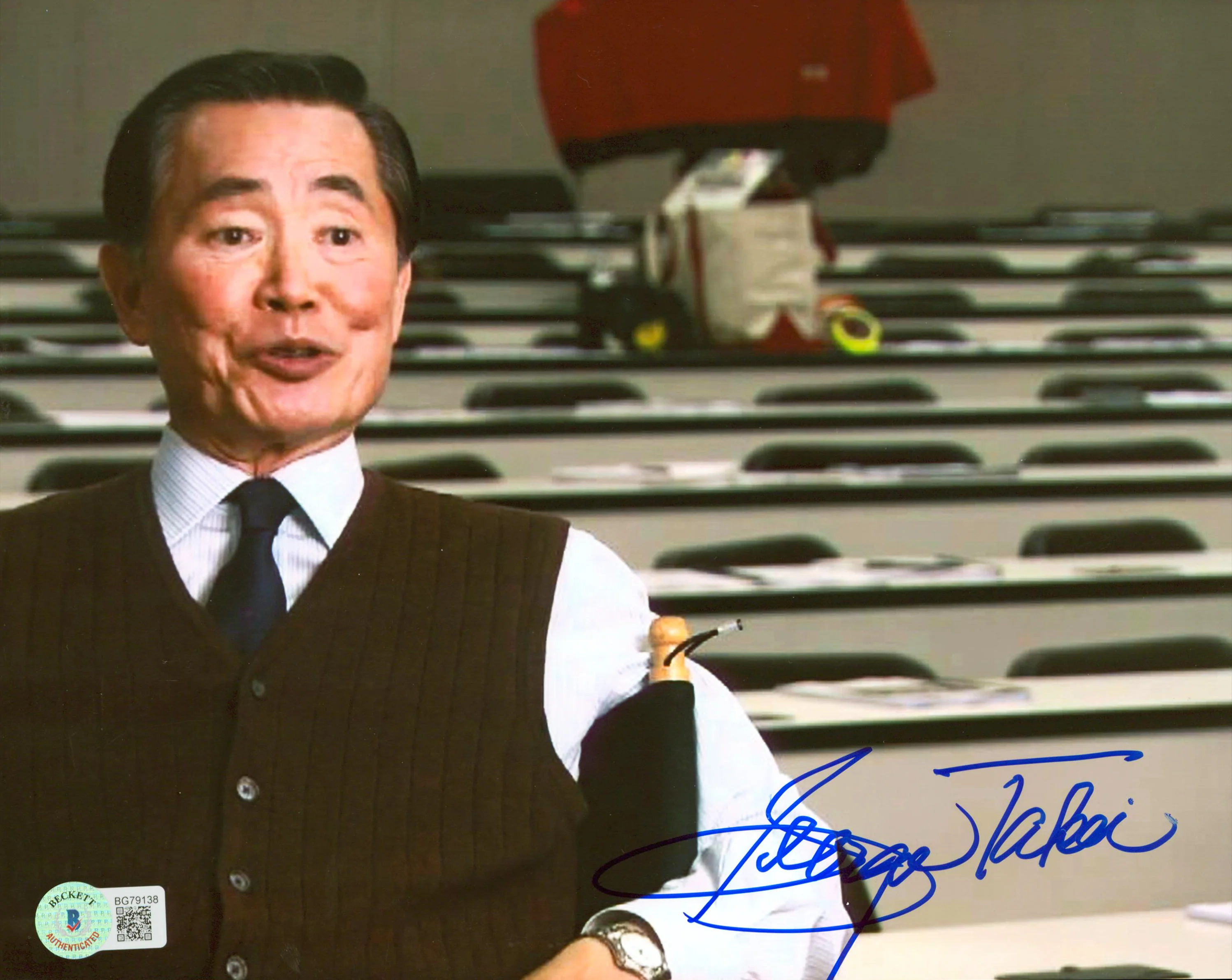 George Takei Star Trek: The Original Series Signed 8x10 Photo BAS #BG79138 - Image 2