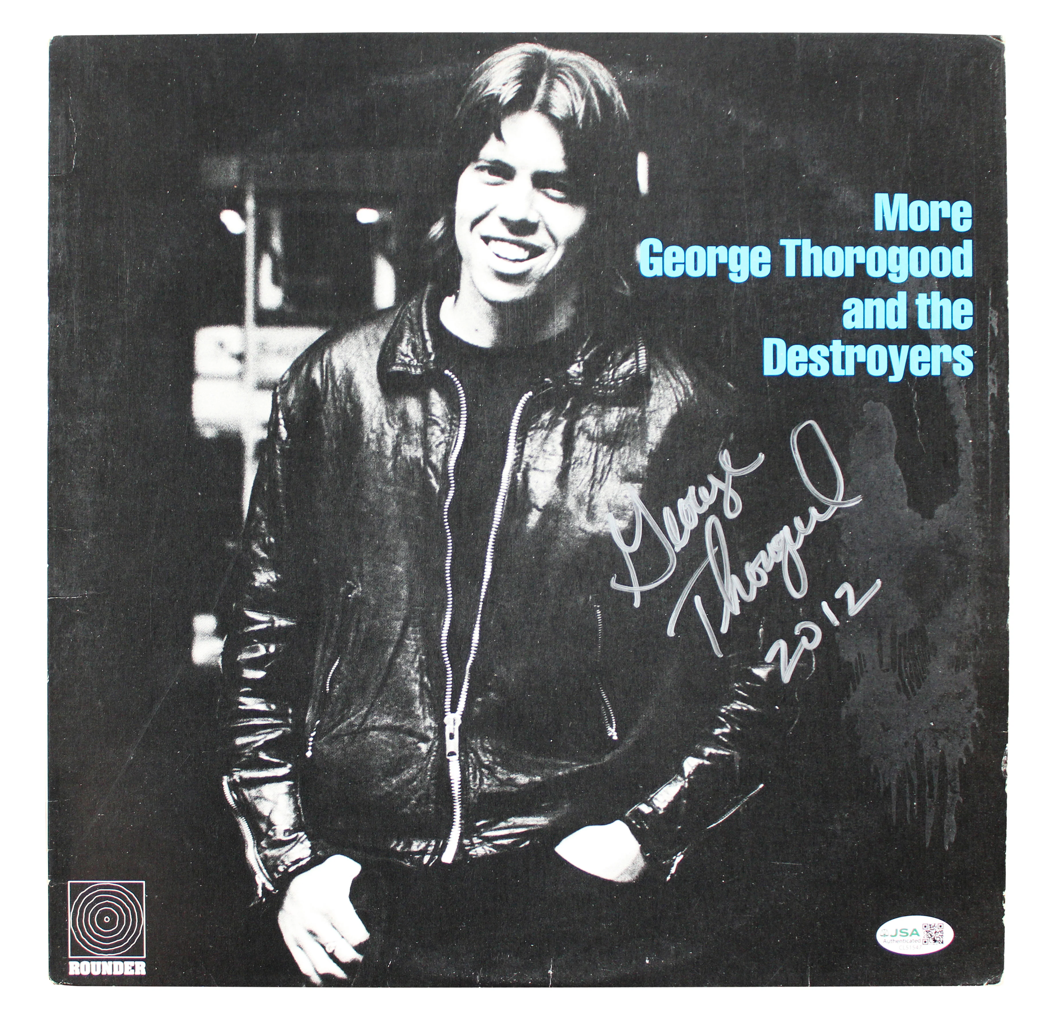 George Thorogood Authentic Signed Album Cover W/ Vinyl Autographed JSA #CL51547 - Image 3