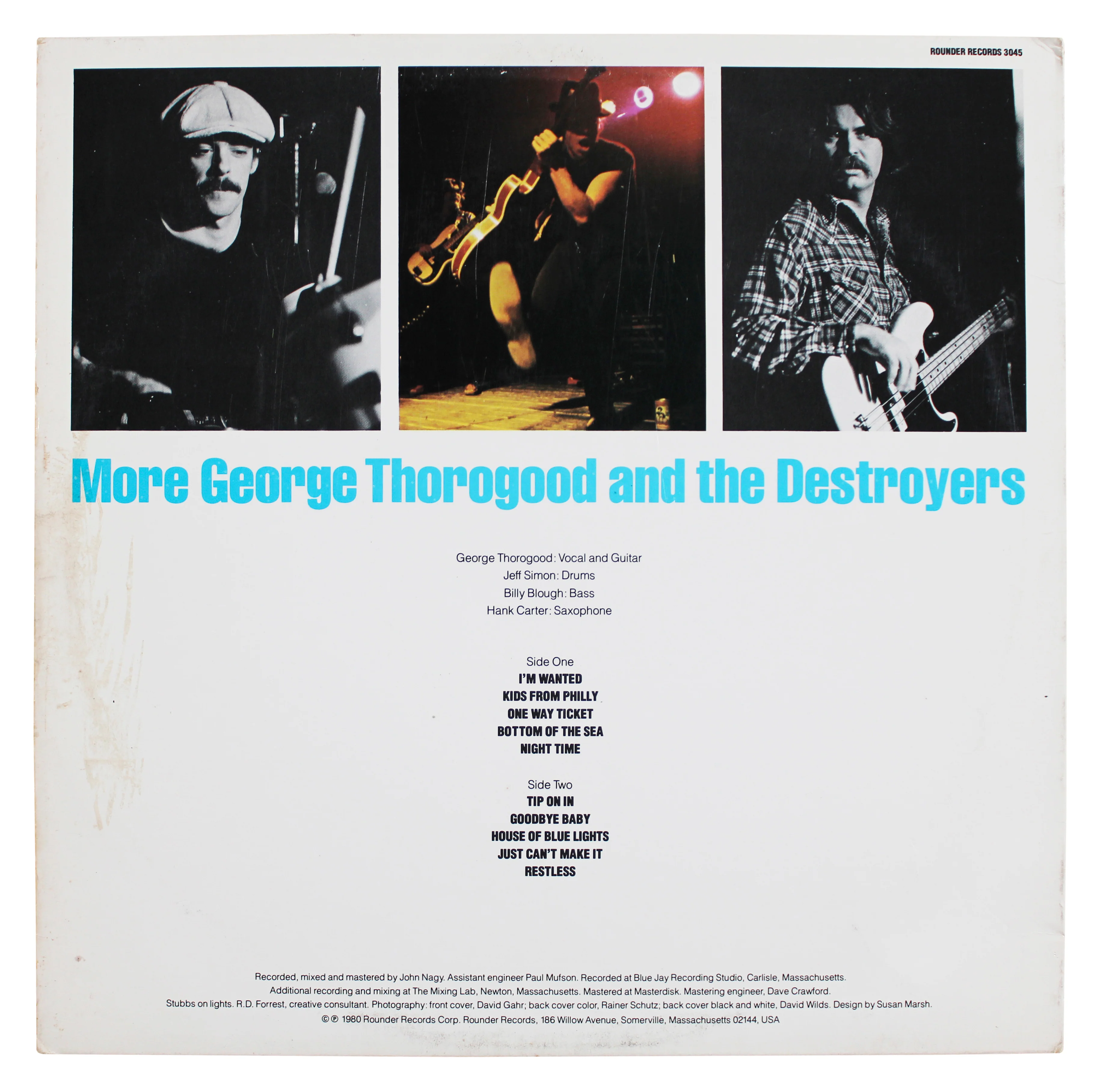 George Thorogood Authentic Signed Album Cover W/ Vinyl Autographed JSA #CL51547 - Image 5