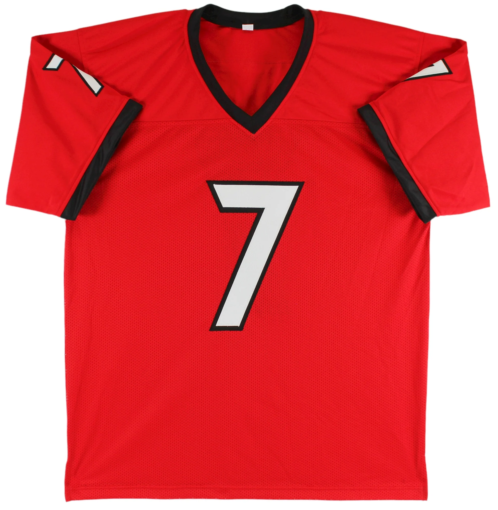 Georgia Quay Walker Authentic Signed Red Pro Style Jersey BAS Witnessed - Image 4