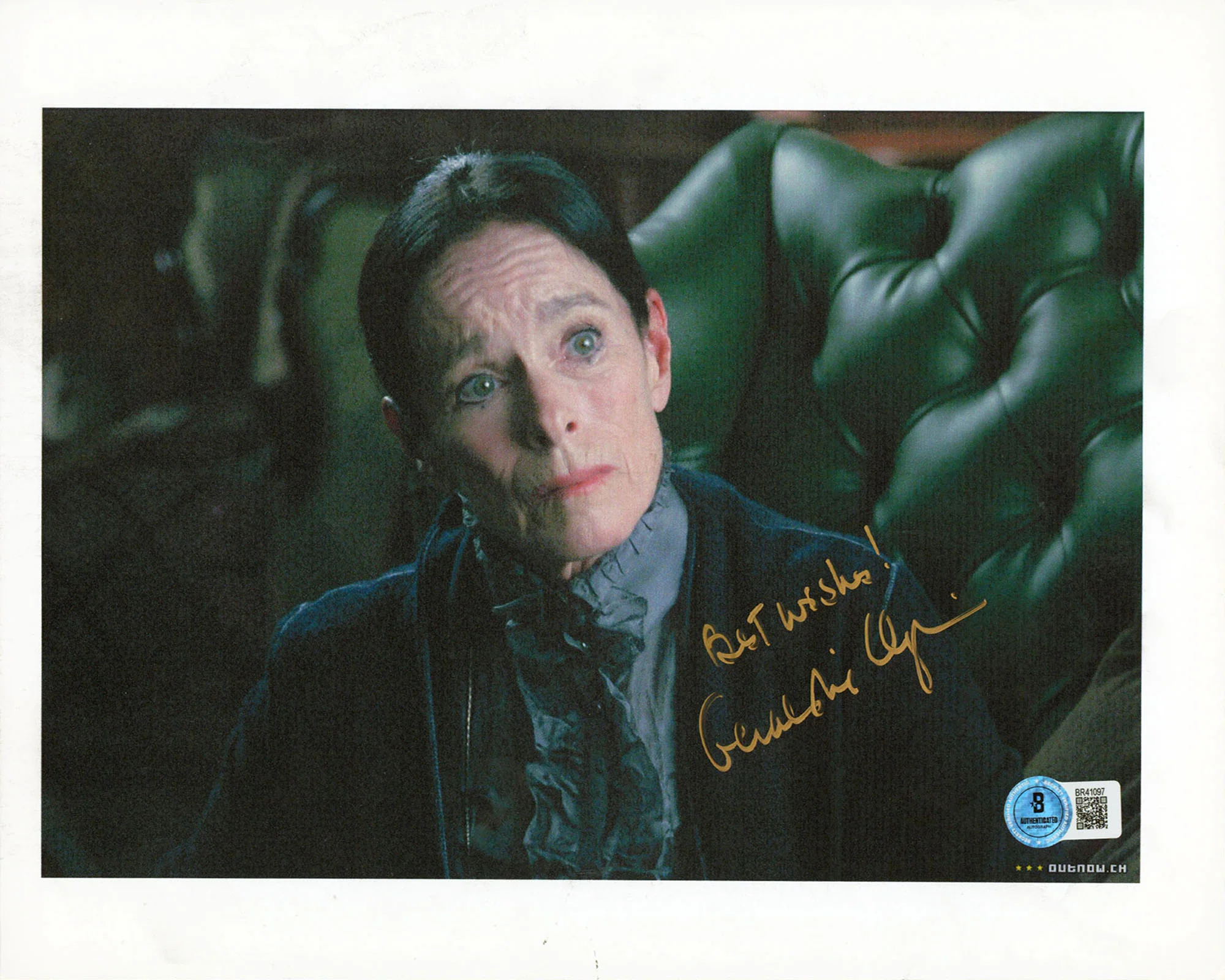 Geraldine Chaplin The Orphanage "Best Wishes!" Signed 8.5x11 Photo BAS #BR41097 - Image 2