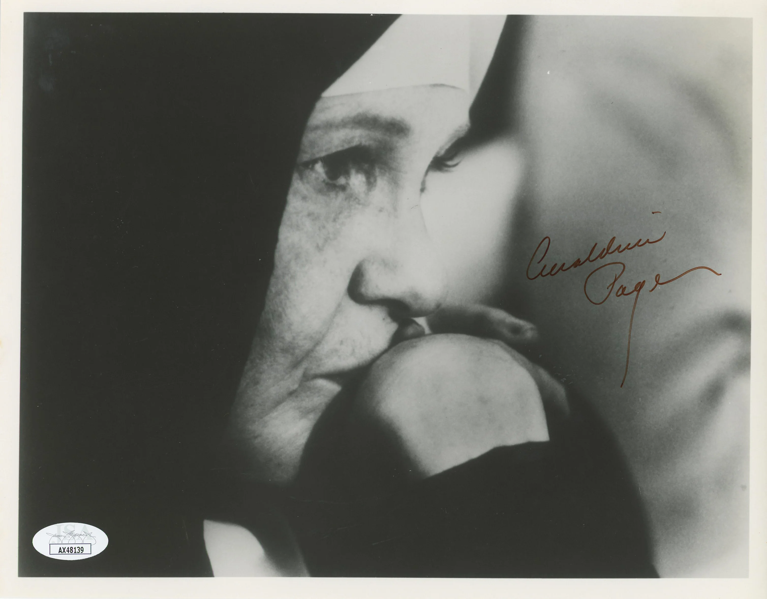 Geraldine Page The Trip to Bountiful Authentic Signed 8x10 Photo =JSA #AX48139 - Image 2