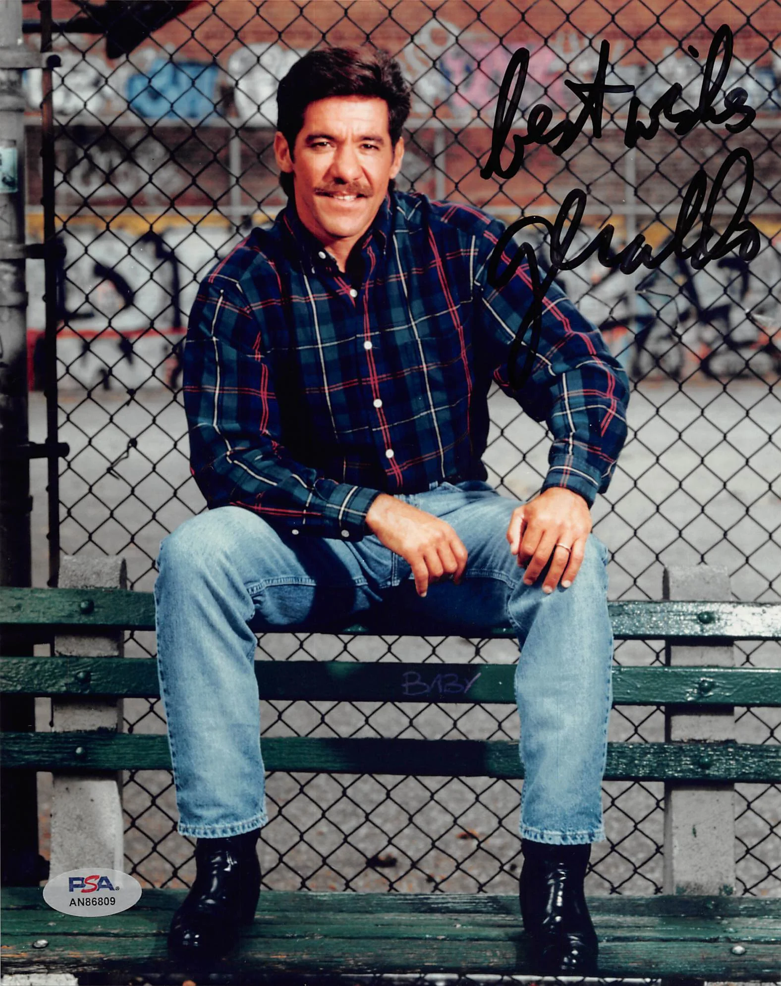 Geraldo Rivera Fox News Best Wishes Authentic Signed 8x10 Photo PSA/DNA #AN86809 - Image 2