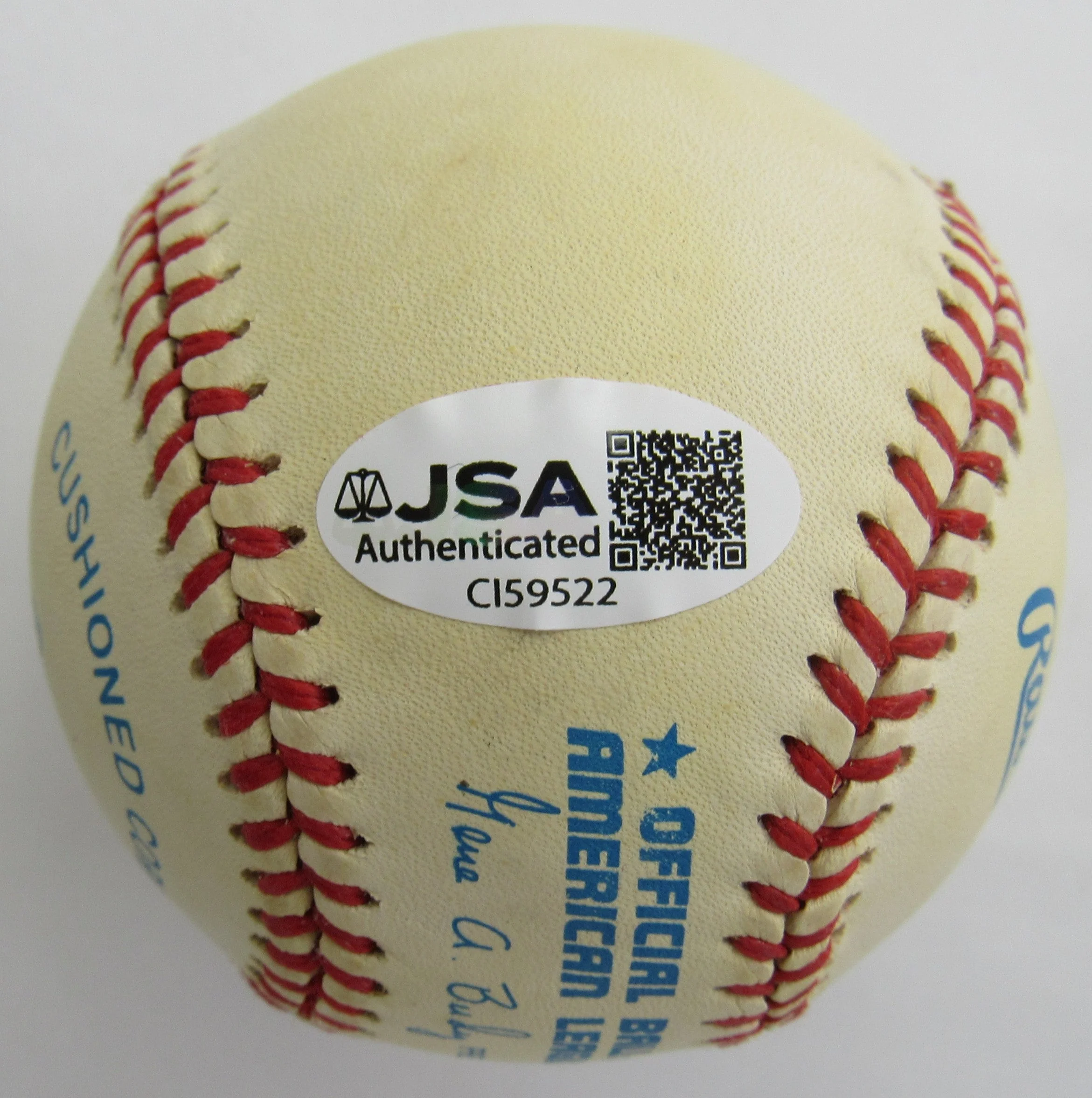 Frank Thomas Signed Auto Baseball JSA CI59522 - Image 3