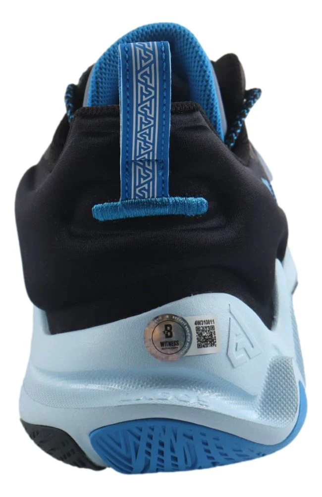 Giannis Antetokounmpo Bucks Signed Right Nike Immortality City Edition Shoe BAS - Image 5
