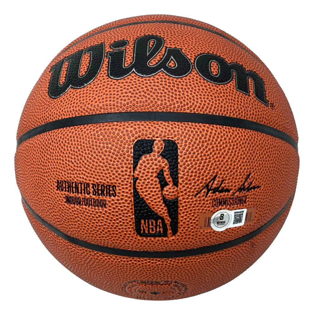 Giannis Antetokounmpo Milwaukee Bucks Signed NBA Wilson I/O Basketball BAS - Image 2