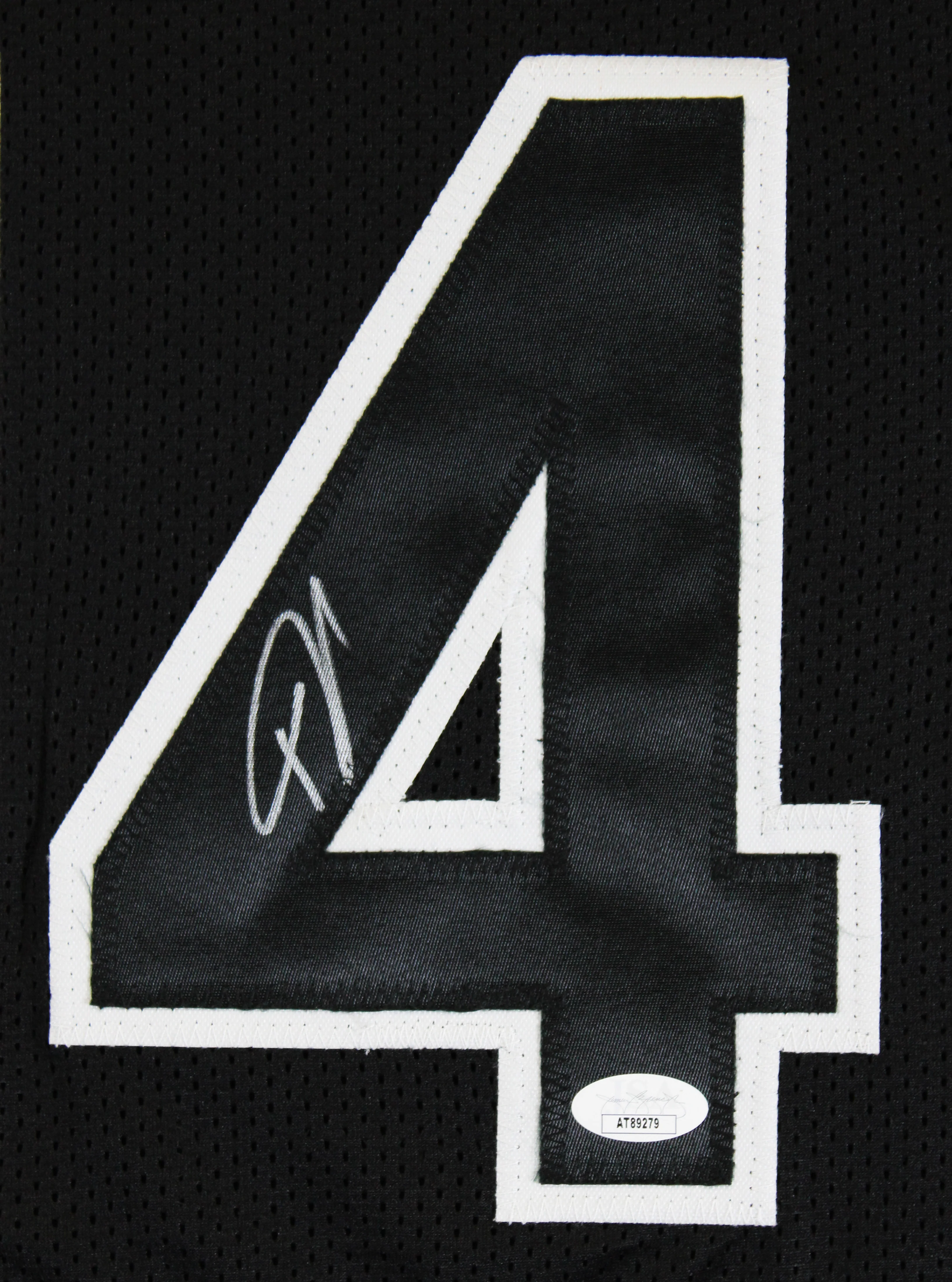 Giannis Antetokounmpo Signed Black Pro Style Framed Jersey w/ Black Numbers JSA - Image 3