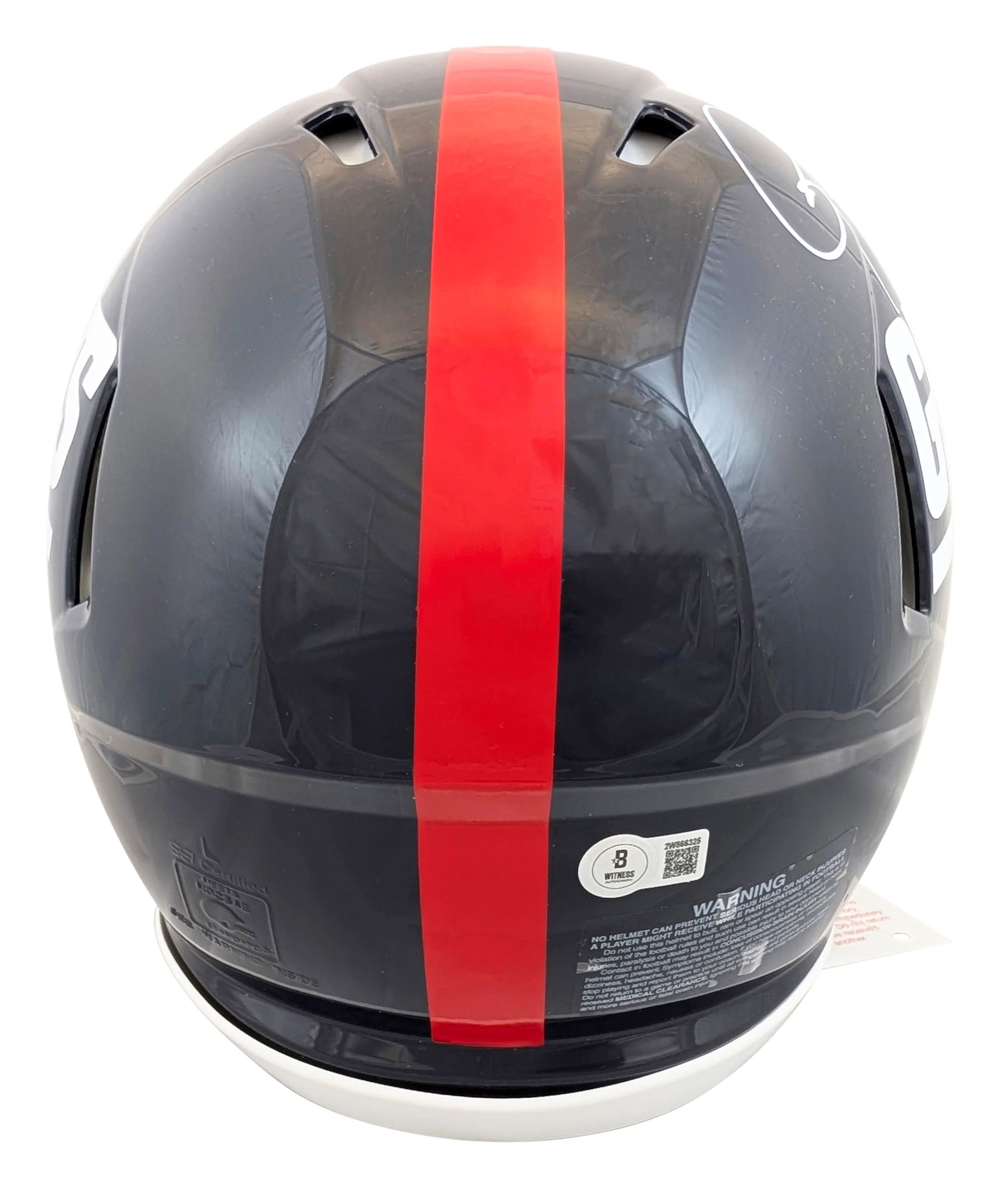 Giants (2) Taylor & Simms Signed 1981-99 TB F/S Speed Proline Helmet W/ Case BAS - Image 4