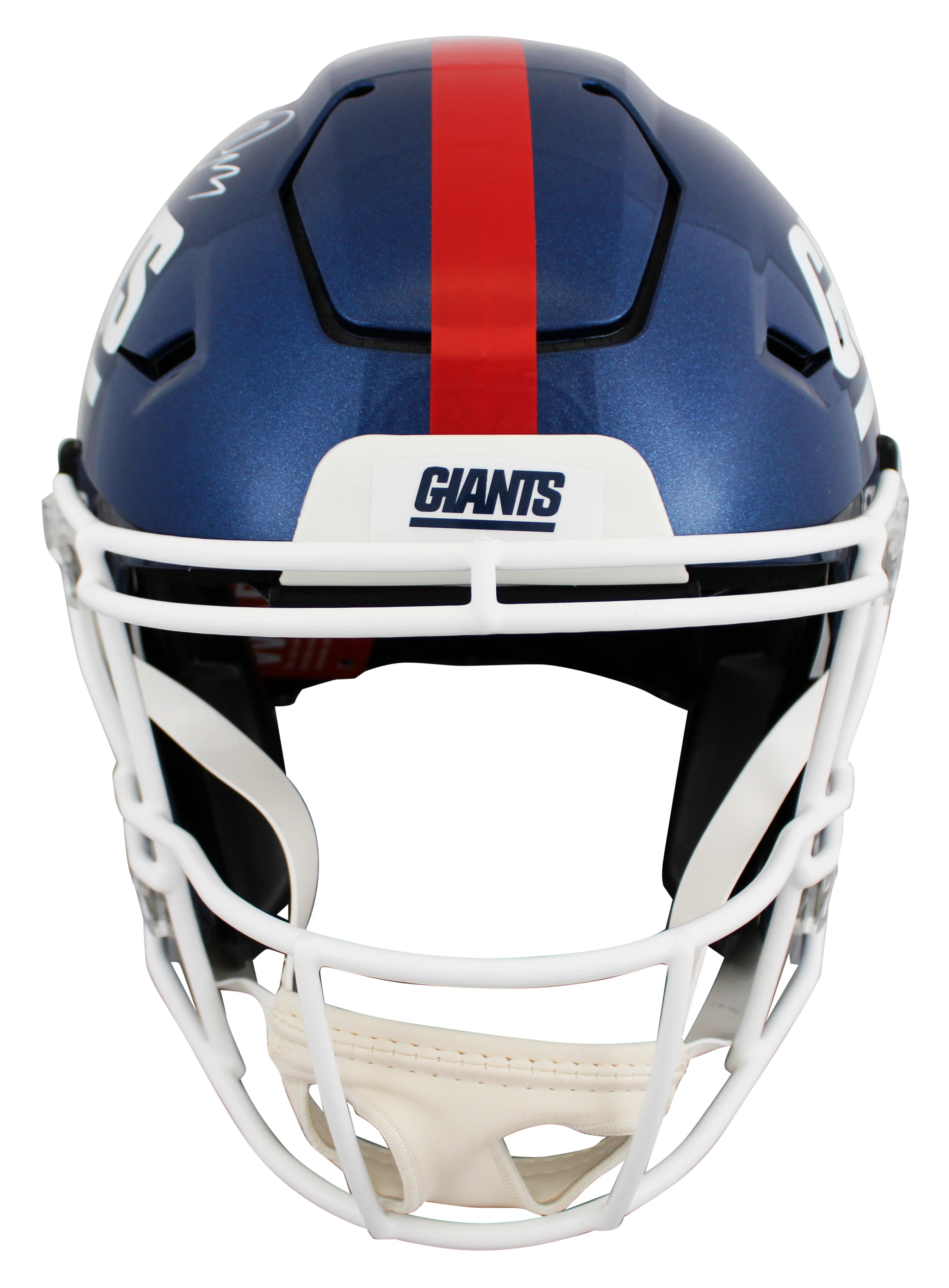 Giants Abdul Carter Authentic Signed Speed Flex Full Size Helmet BAS Witnessed 2 - Image 3
