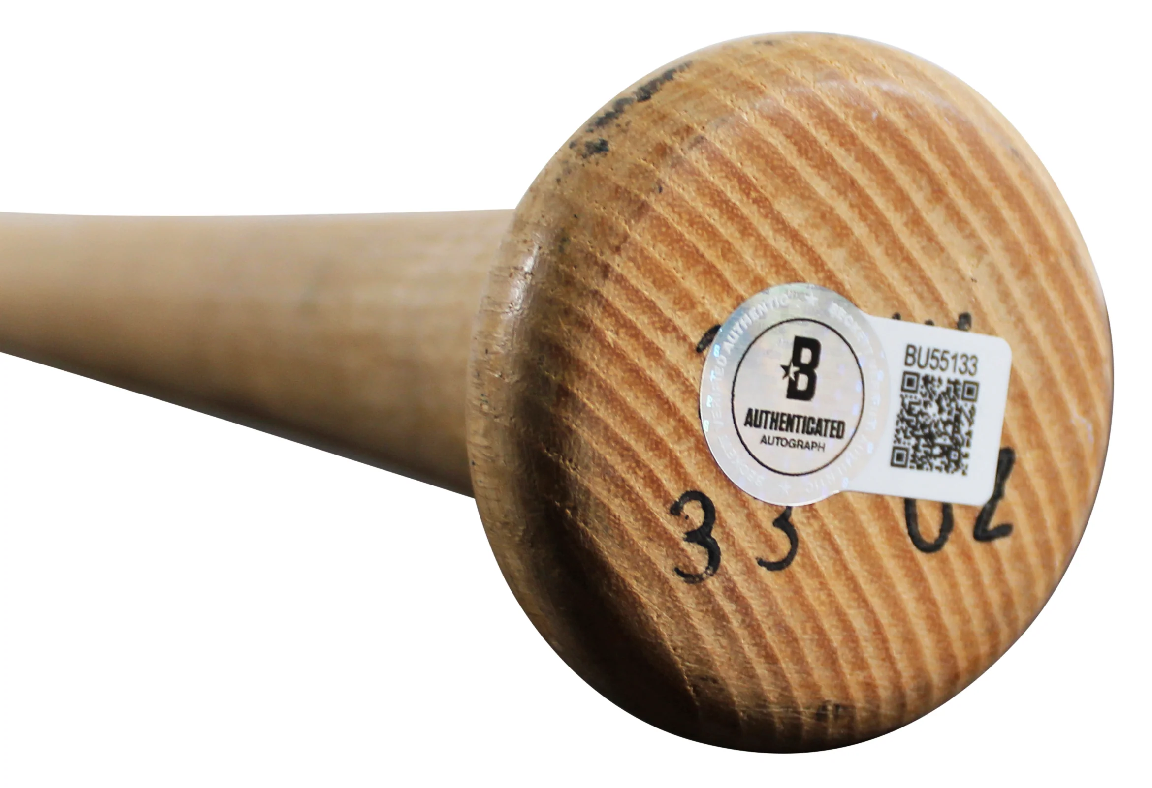 Giants Chili Davis Signed Game Used Cooper Pro 100 Player Model Bat BAS #BU55133 - Image 9