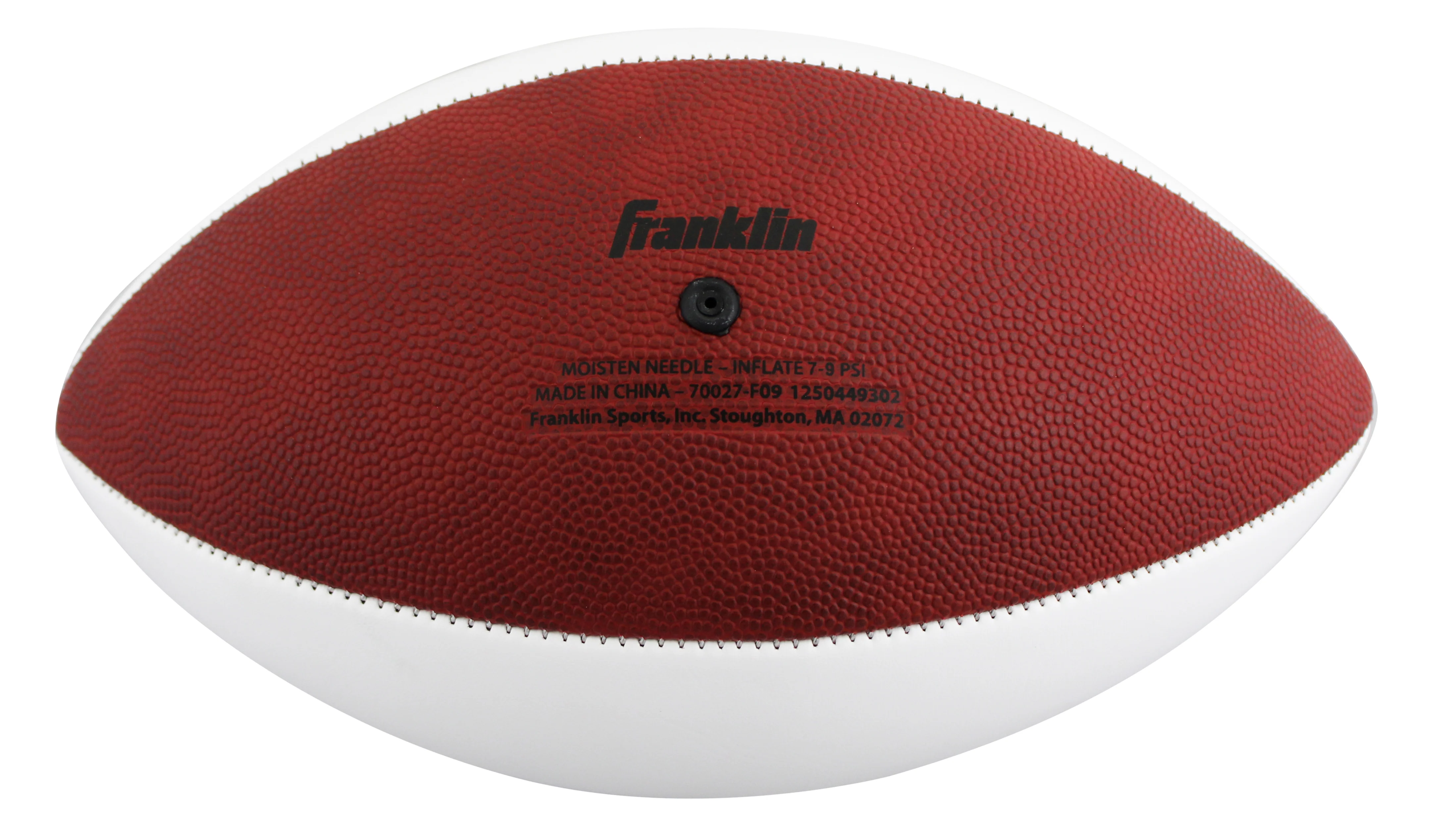 Giants Michael Strahan Signed Franklin White Panel Logo Football W/ Case BAS Wit - Image 6
