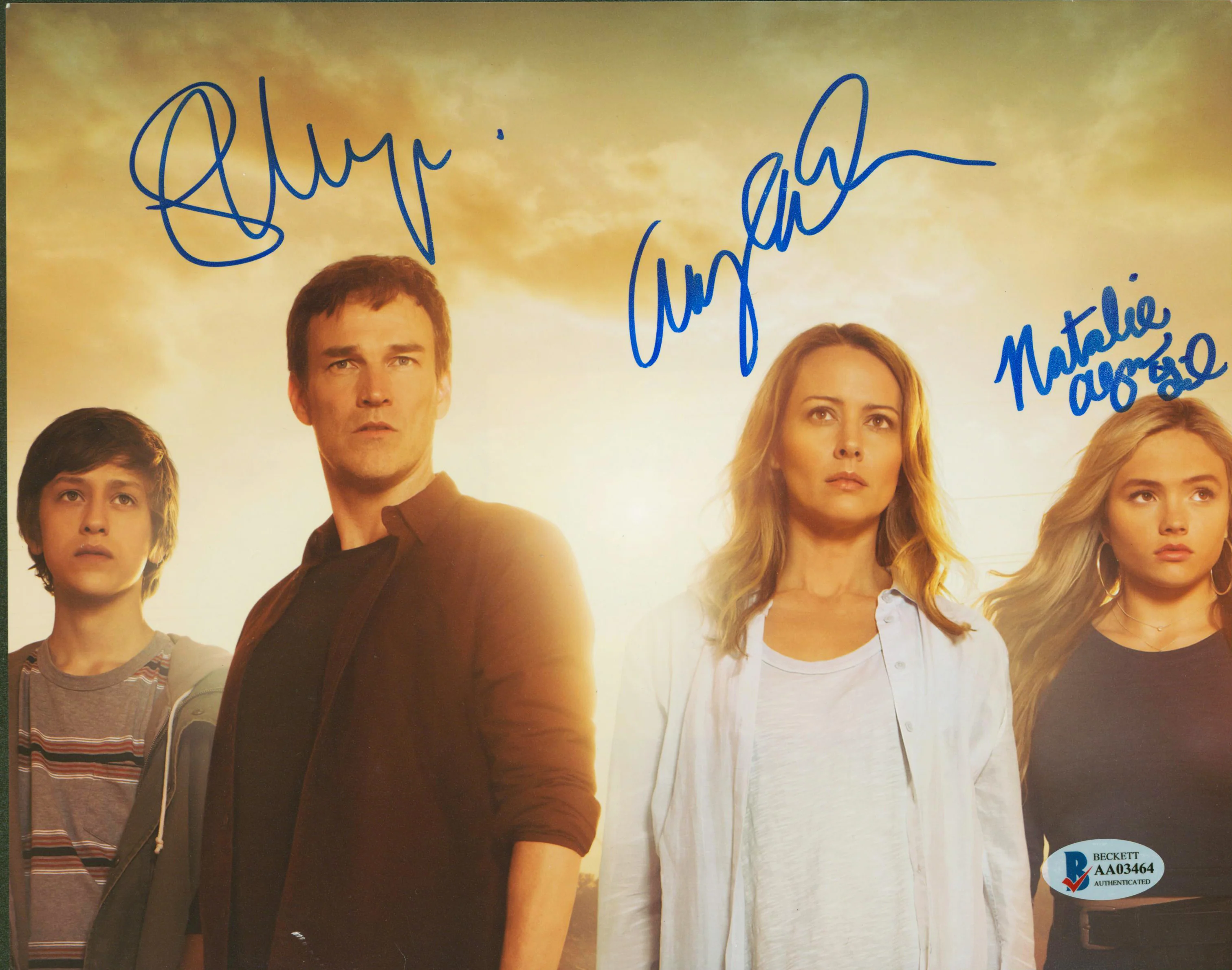 Gifted (3) Aker, Moyer & Alyn Lind Authentic Signed 8x10 Photo BAS #AA03464 - Image 2