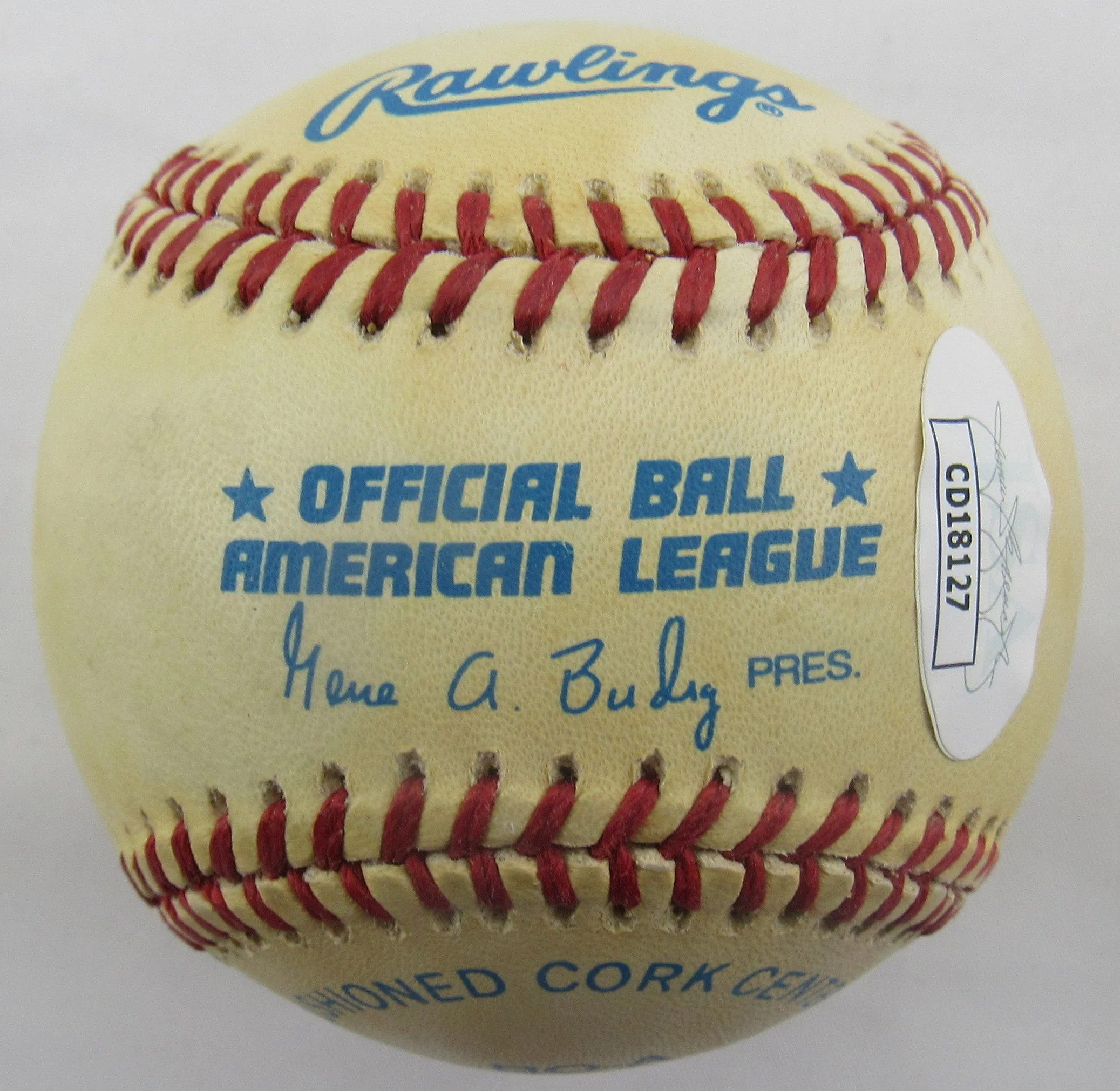 Larry Doby Signed Auto Rawlings Baseball JSA CD18127 - Image 3