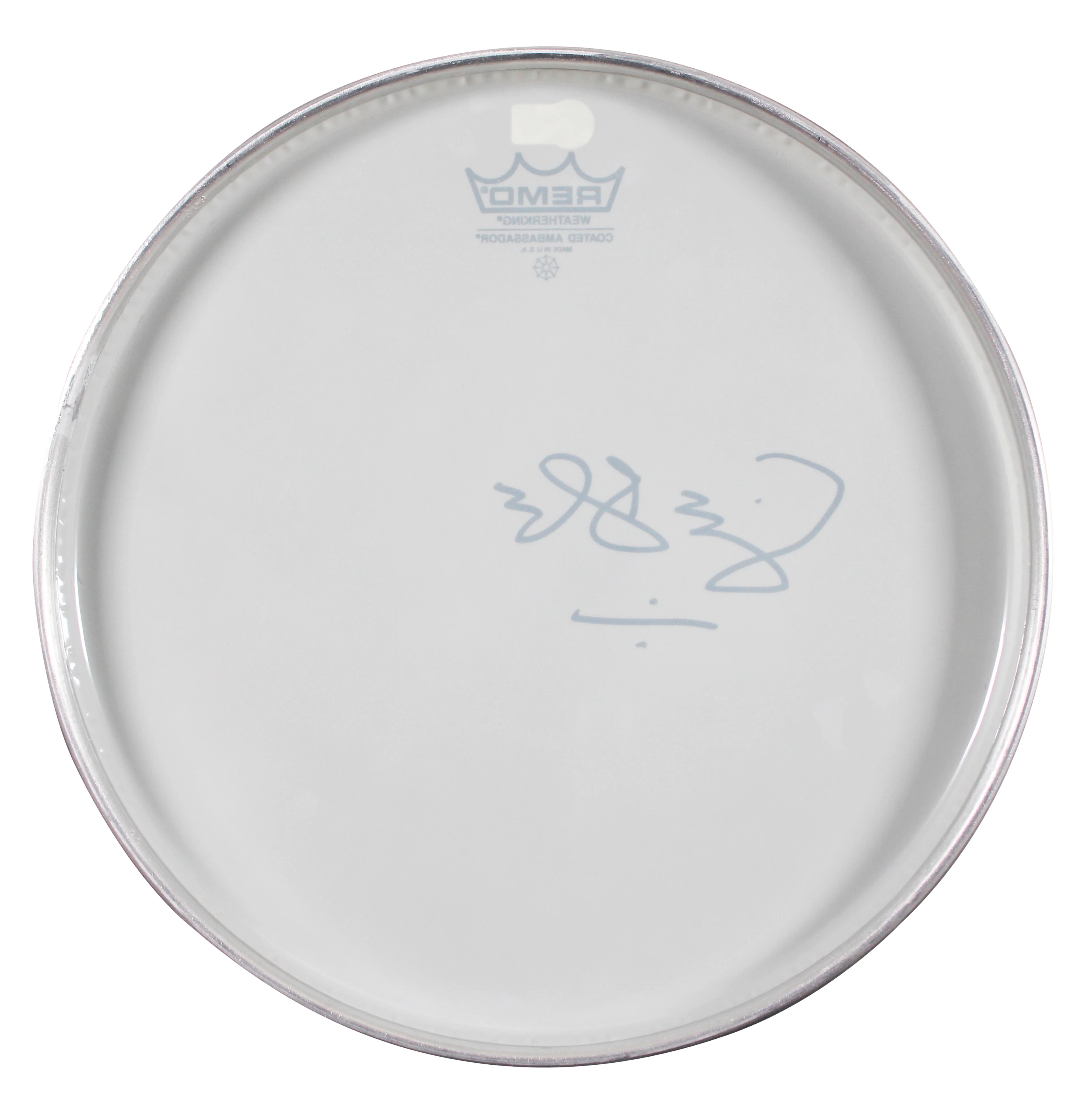 Ginger Baker Cream Authentic Signed 12 Inch Remo Drum Head BAS #BS78244 - Image 3