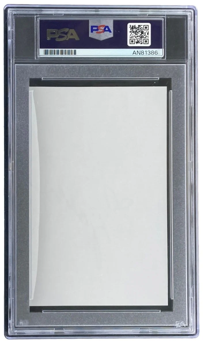 Gisele Bundchen Signed Slabbed Cut Signature PSA - Image 2