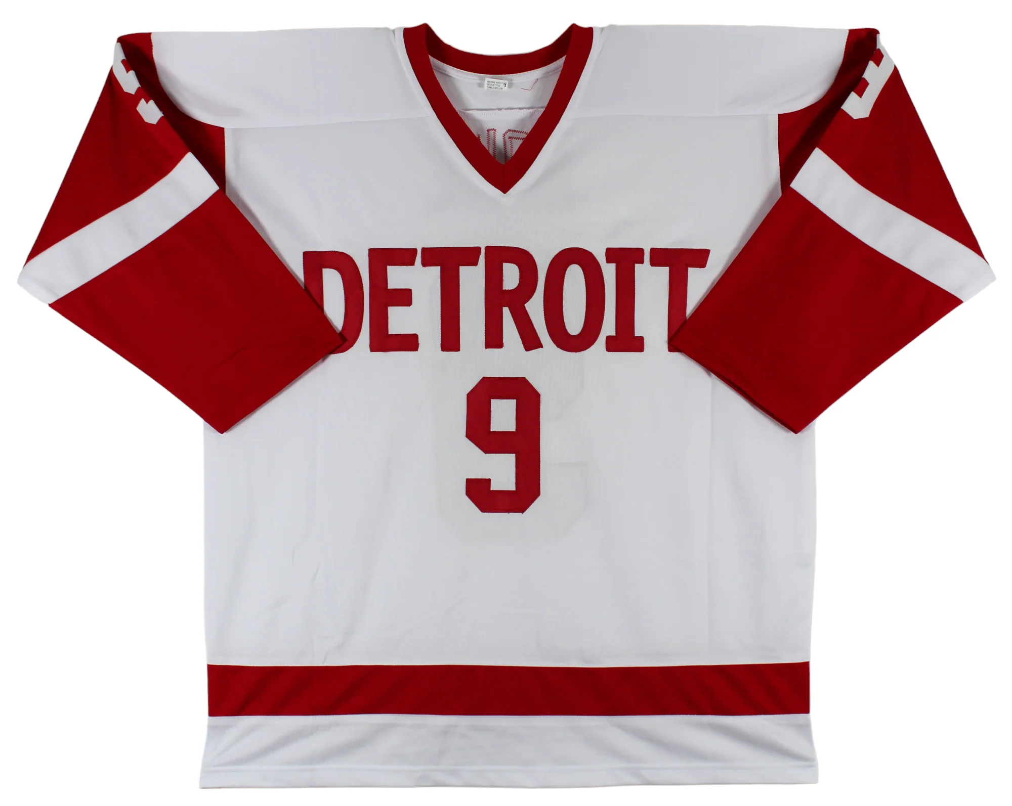 Gordie Howe "Mr. Hockey HOF 1972" Authentic Signed White Pro Style Jersey BAS - Image 4