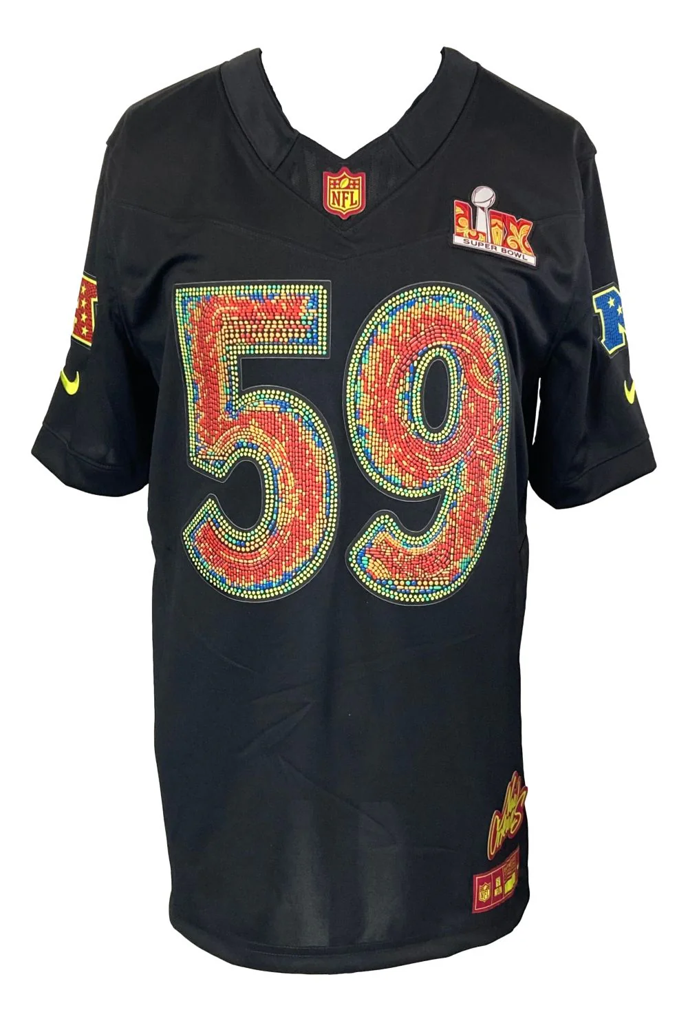 Graham Williams Signed Eagles Super Bowl 59 LIX Nike Ltd Jersey F Brady Mahomes BAS - Image 3