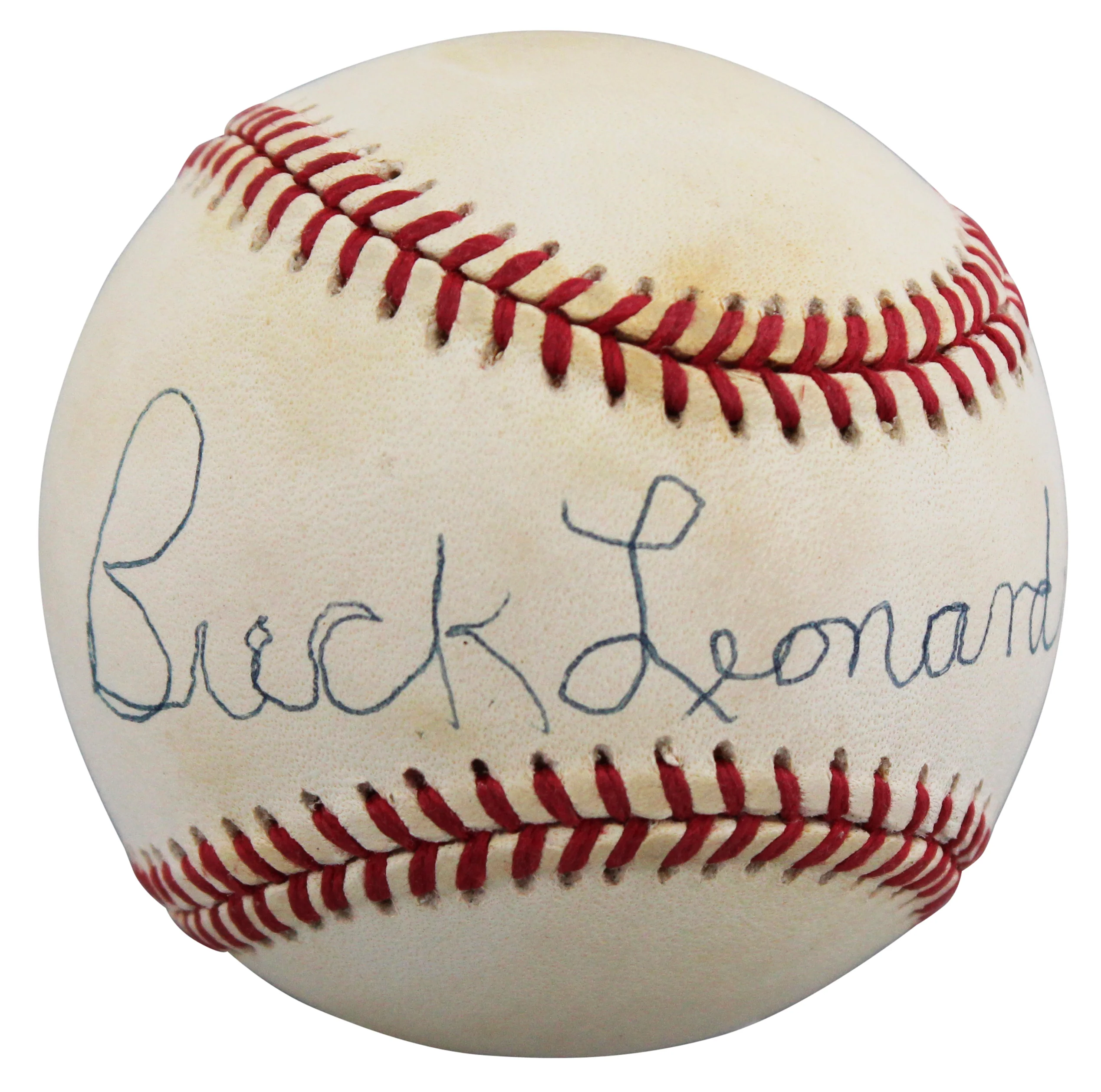 Grays Buck Leonard Authentic Signed Bobby Brown OAL Baseball BAS #BW89078 - Image 3