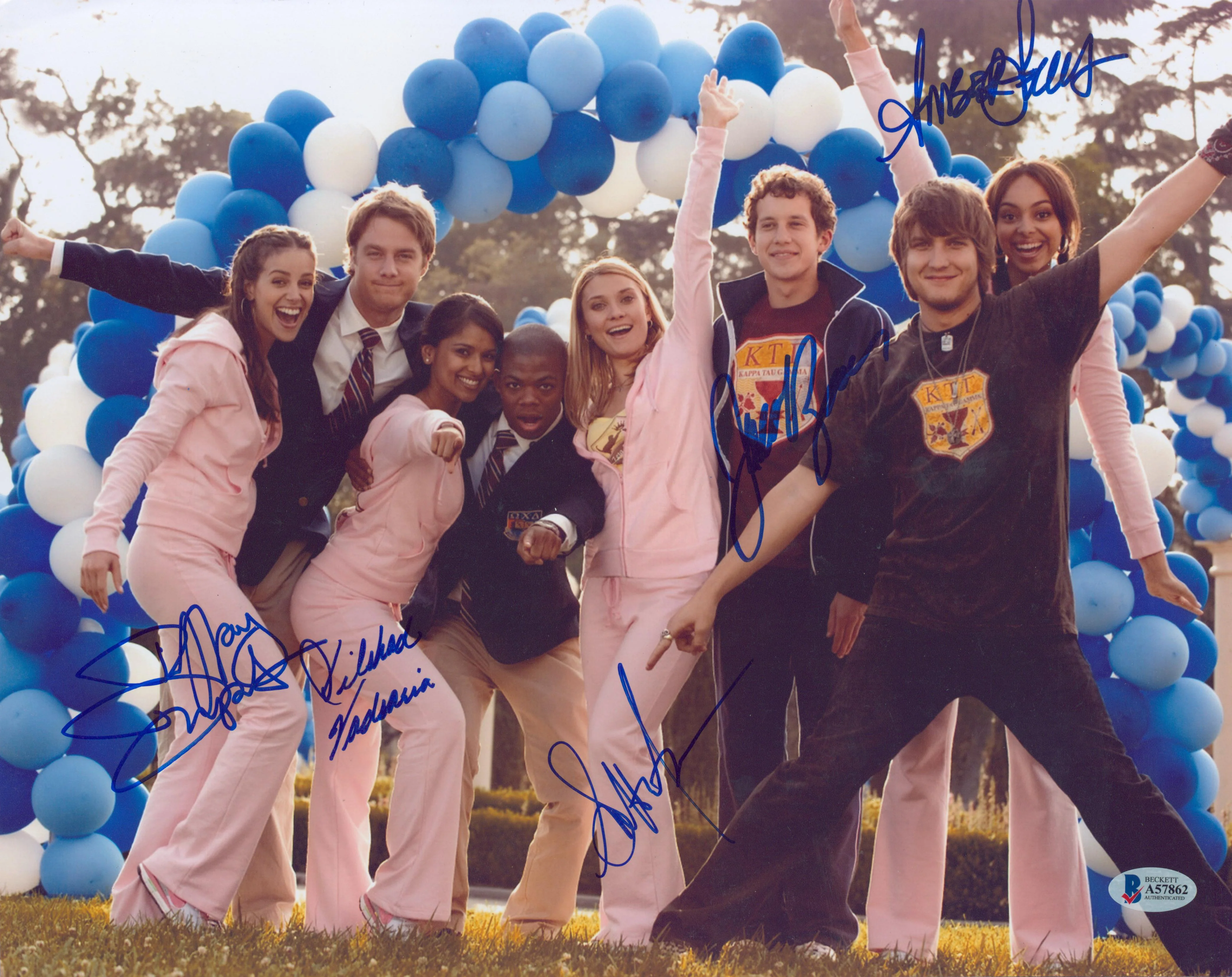 Greek (5) DuPont, Grammar, Vadsaria, Zachar & Stevens Signed 11x14 Photo BAS - Image 2