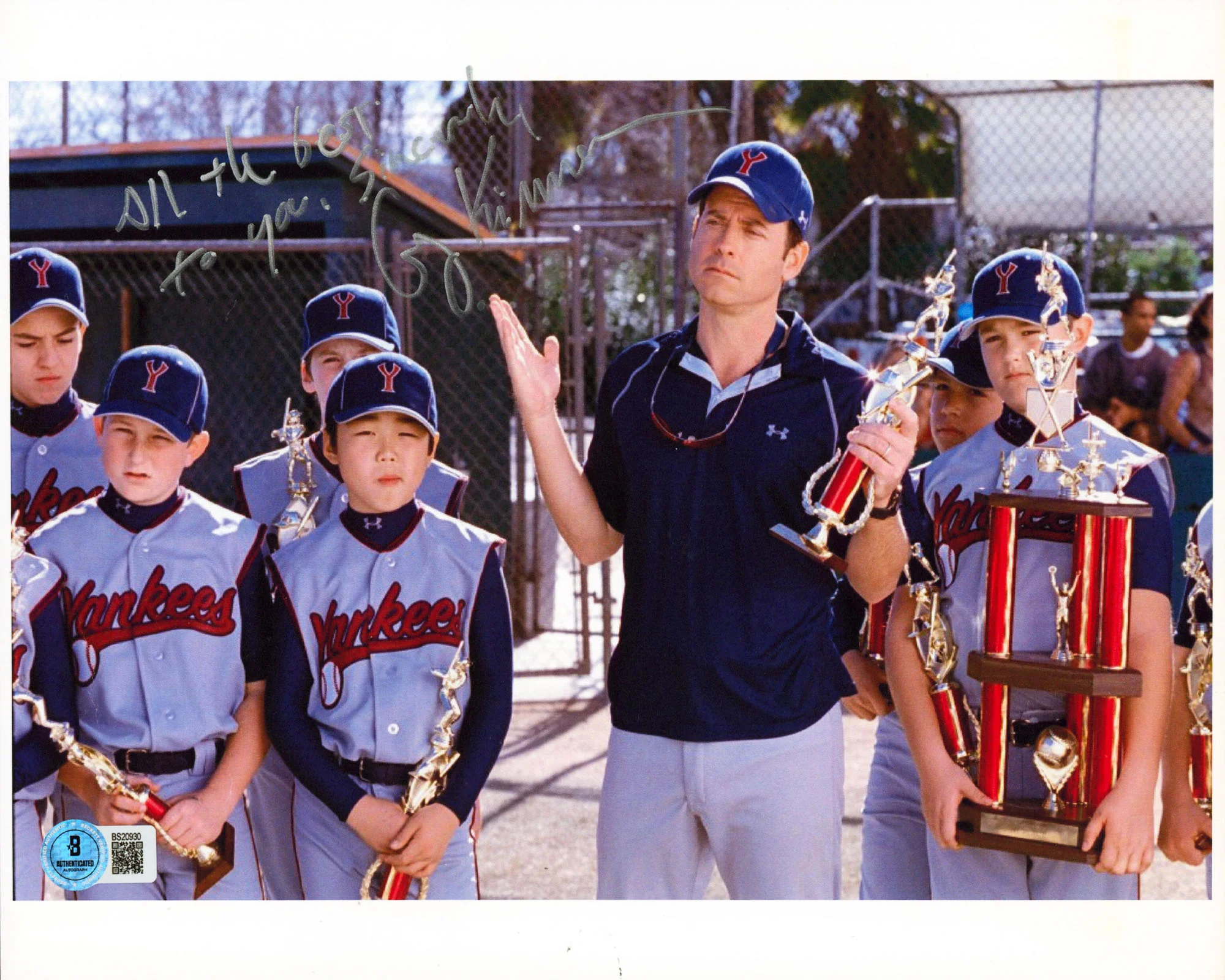Greg Kinnear Bad News Bears Authentic Signed 8.5x11 Horizontal Photo BAS#BS20930 - Image 2
