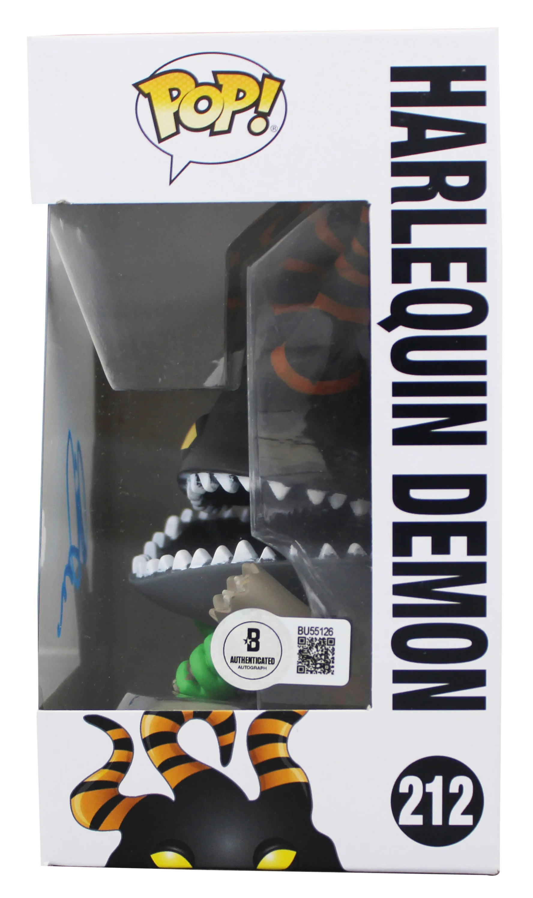 Greg Proops Signed Harlequin Demon #212 Funko Pop Vinyl Figure BAS #BU55126 - Image 4