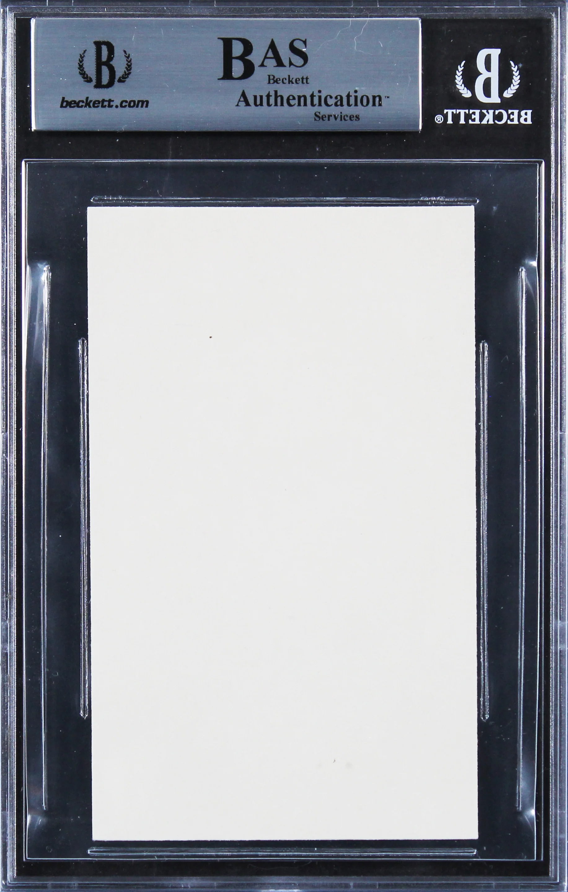 Gregory Peck To Kill a Mockingbird Authentic Signed 3x5 Index Card BAS Slabbed - Image 3