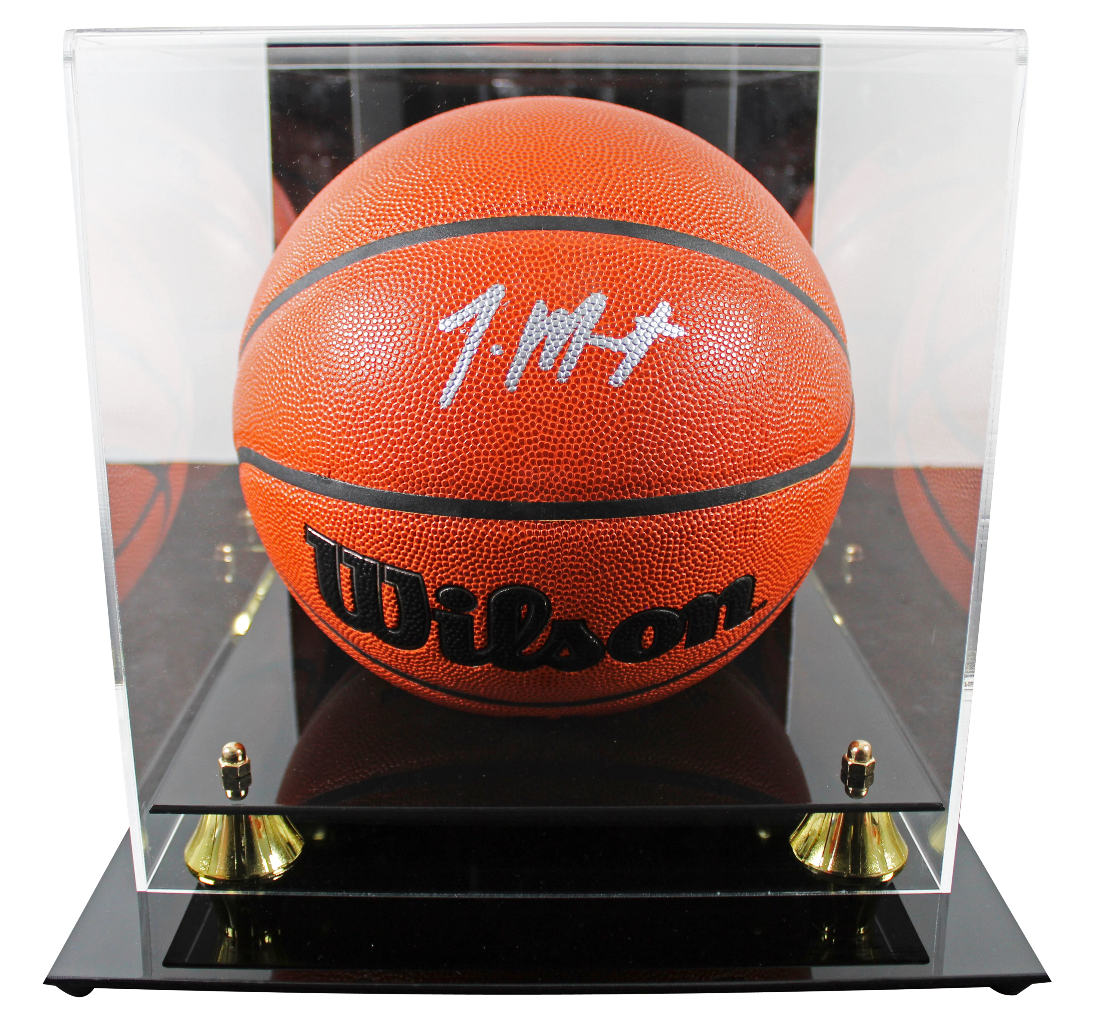 Grizzlies Ja Morant Authentic Signed Wilson Basketball w/ case Autographed BAS - Image 2