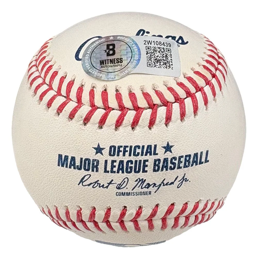 Gunnar Henderson Baltimore Orioles Signed Official MLB Baseball 23 AL ROY BAS - Image 2